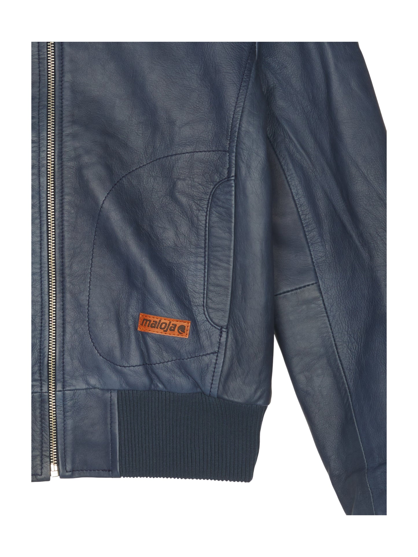 Habli BabliM. Snow Leather Jacket