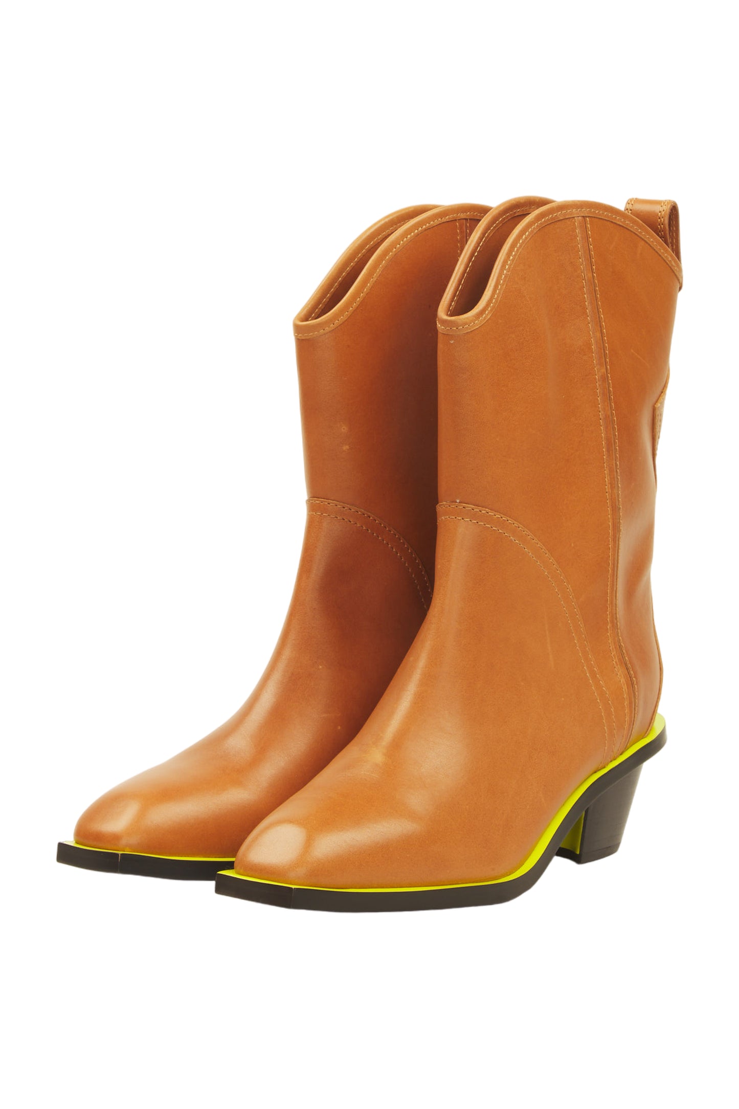 Msgm Boots Size 39 Braun