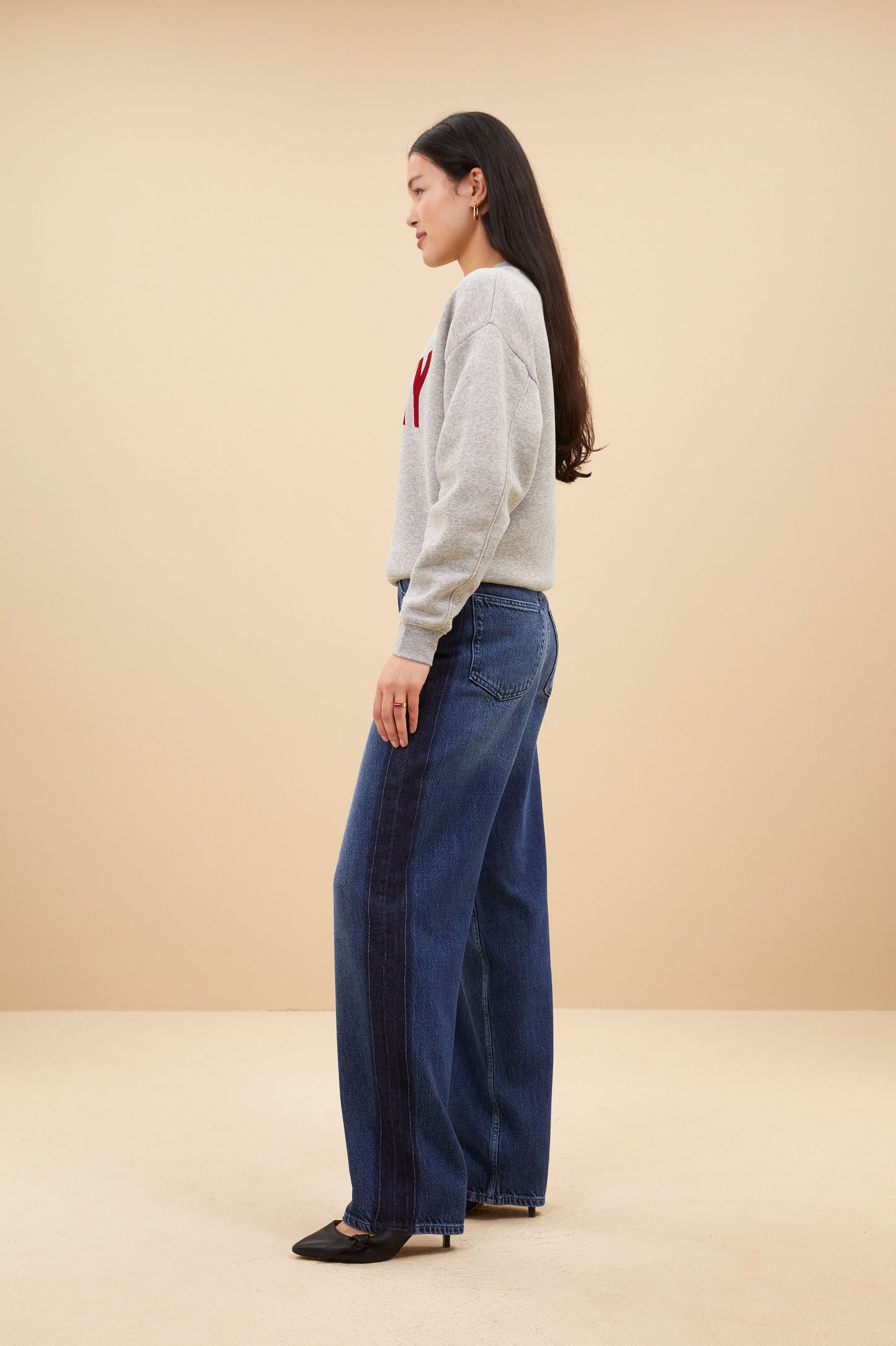 By Bar Two tone pants