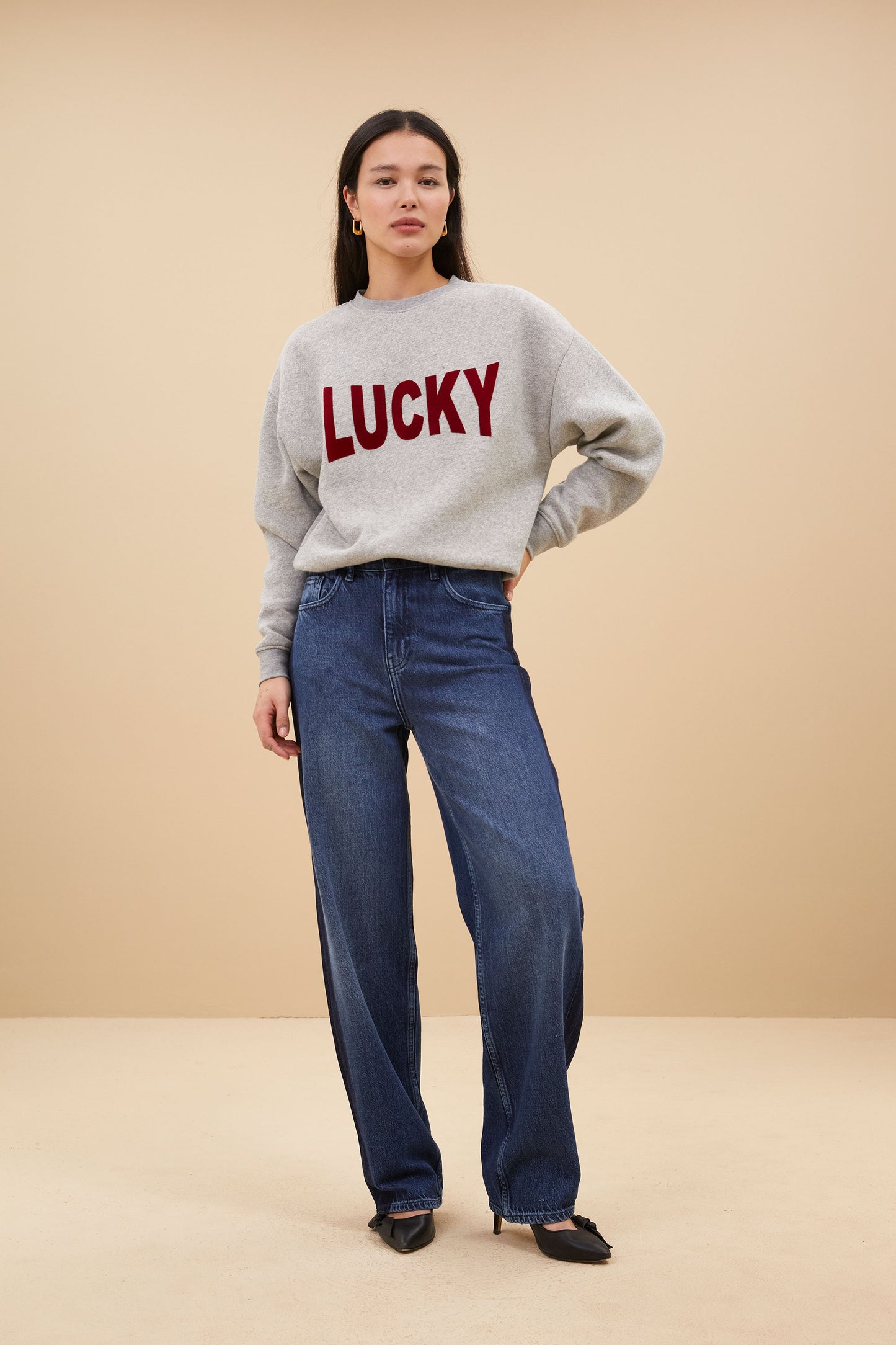 By Bar Two tone pants