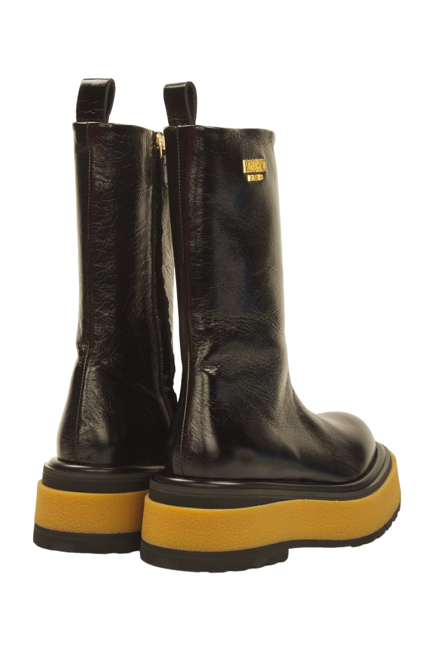 Moschino Stiefel Boots Größe 37 Schwarz