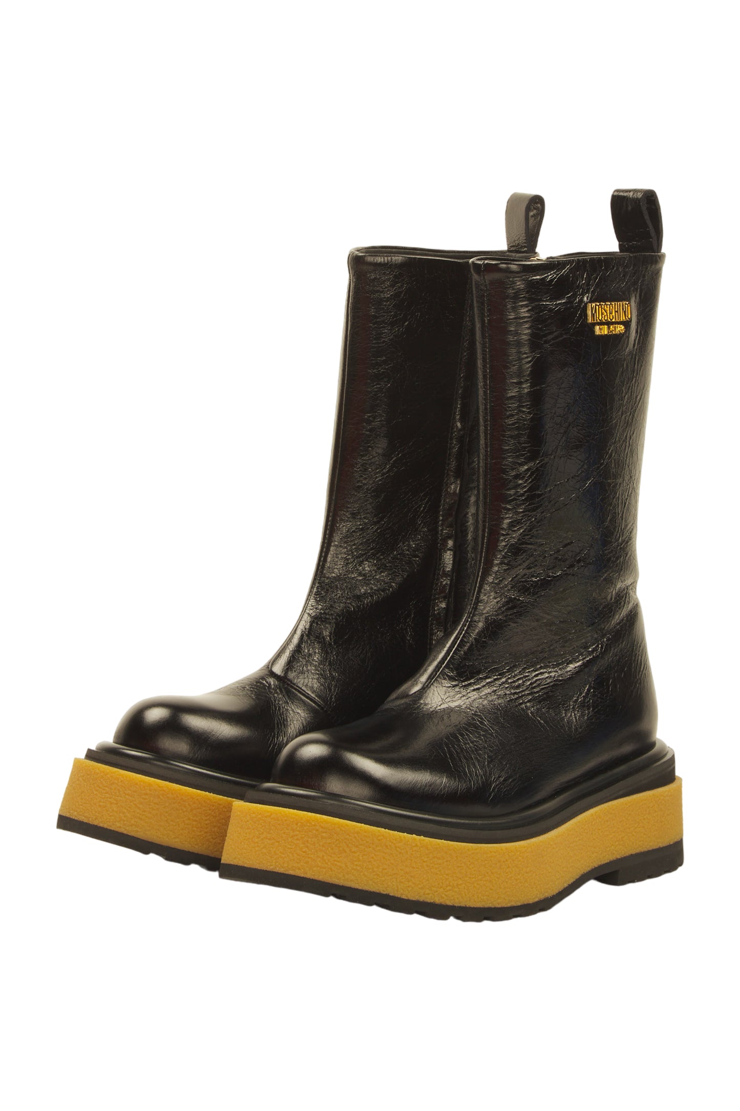Moschino Stiefel Boots Größe 37 Schwarz