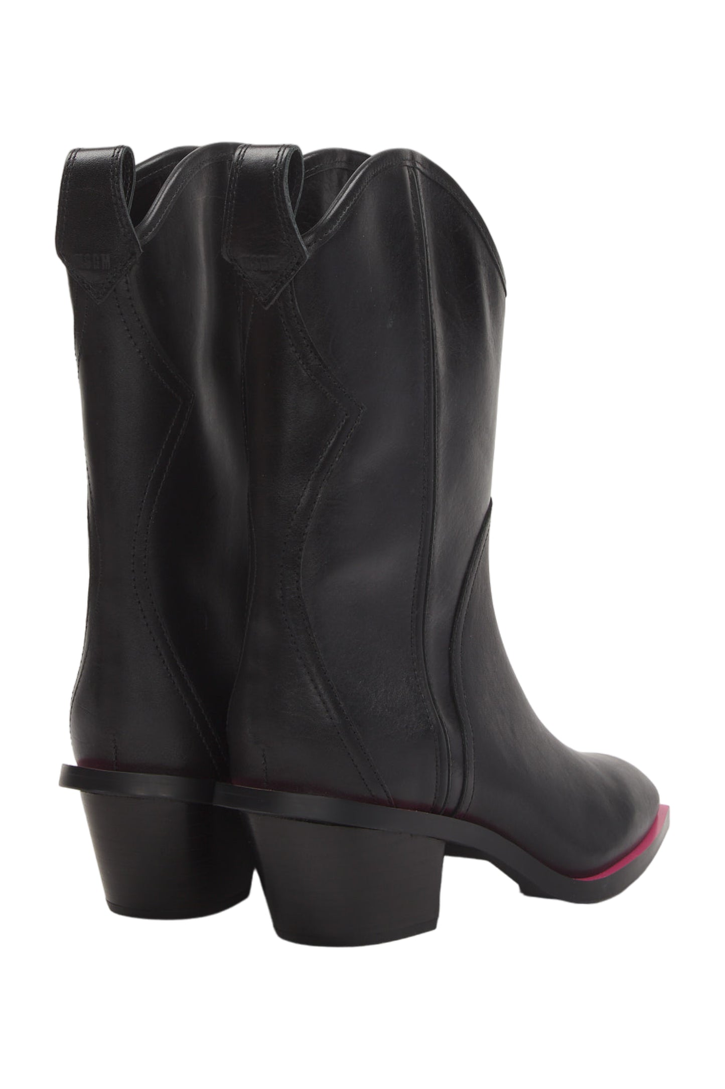 Msgm Stiefel Cowboy Boots Size 39 Schwarz