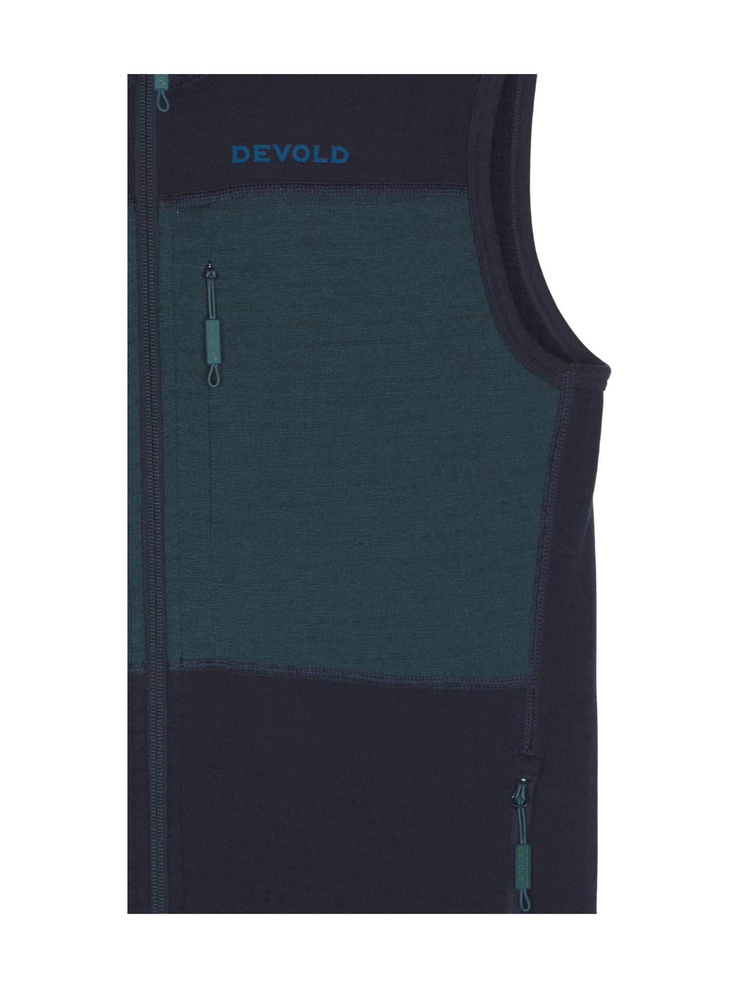 EGGA GRID MERINO VEST MAN