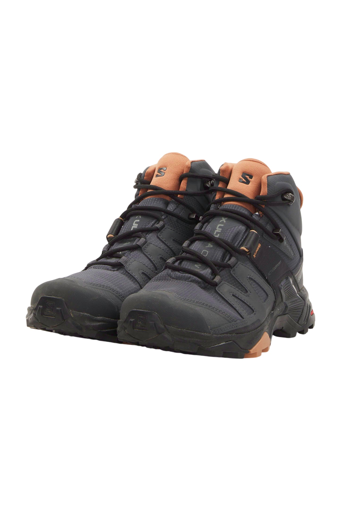 Salomon X ULTRA 4 MID GORE-TEX Herren Wanderschuhe - Ebony/Mocha Mousse/Almond Cream
