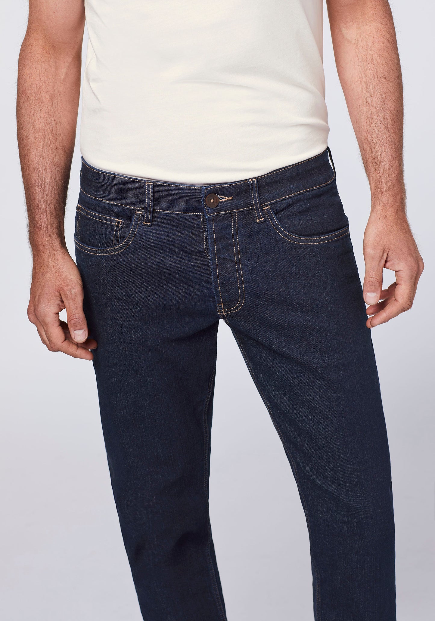 Detto Fatto Detto Fatto Man Tapered fit Men, Jeans, Comfort Fit 48 Dark Blue
