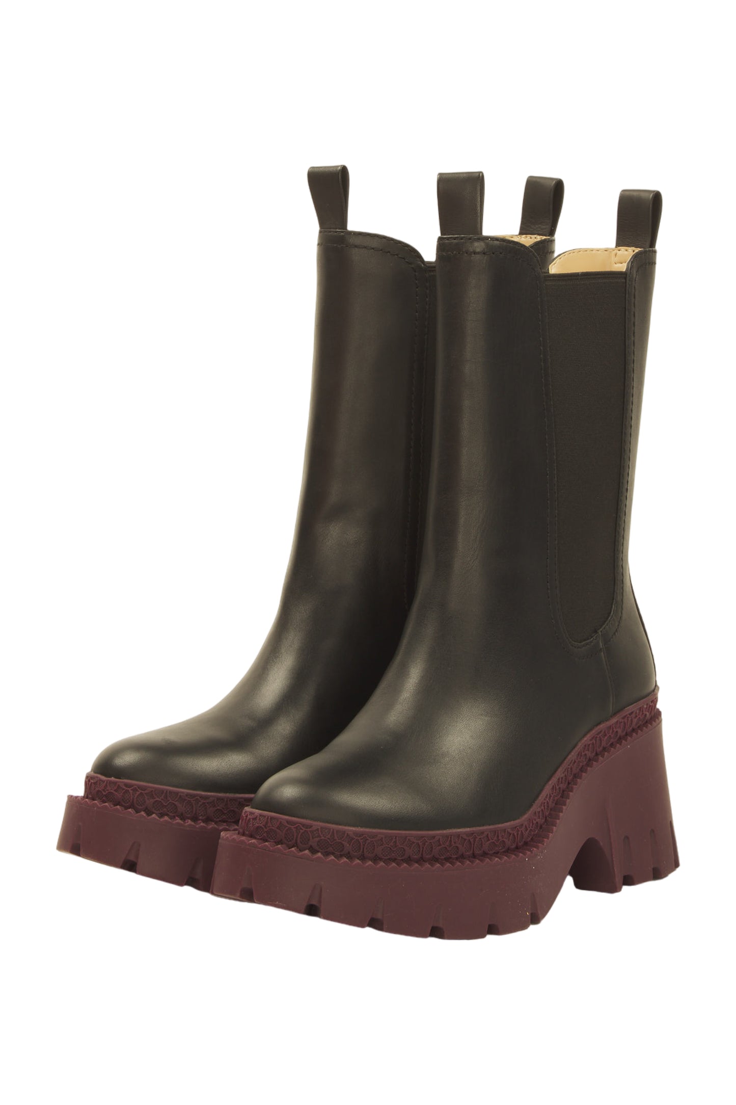 Coach Boots Size 38 Schwarz
