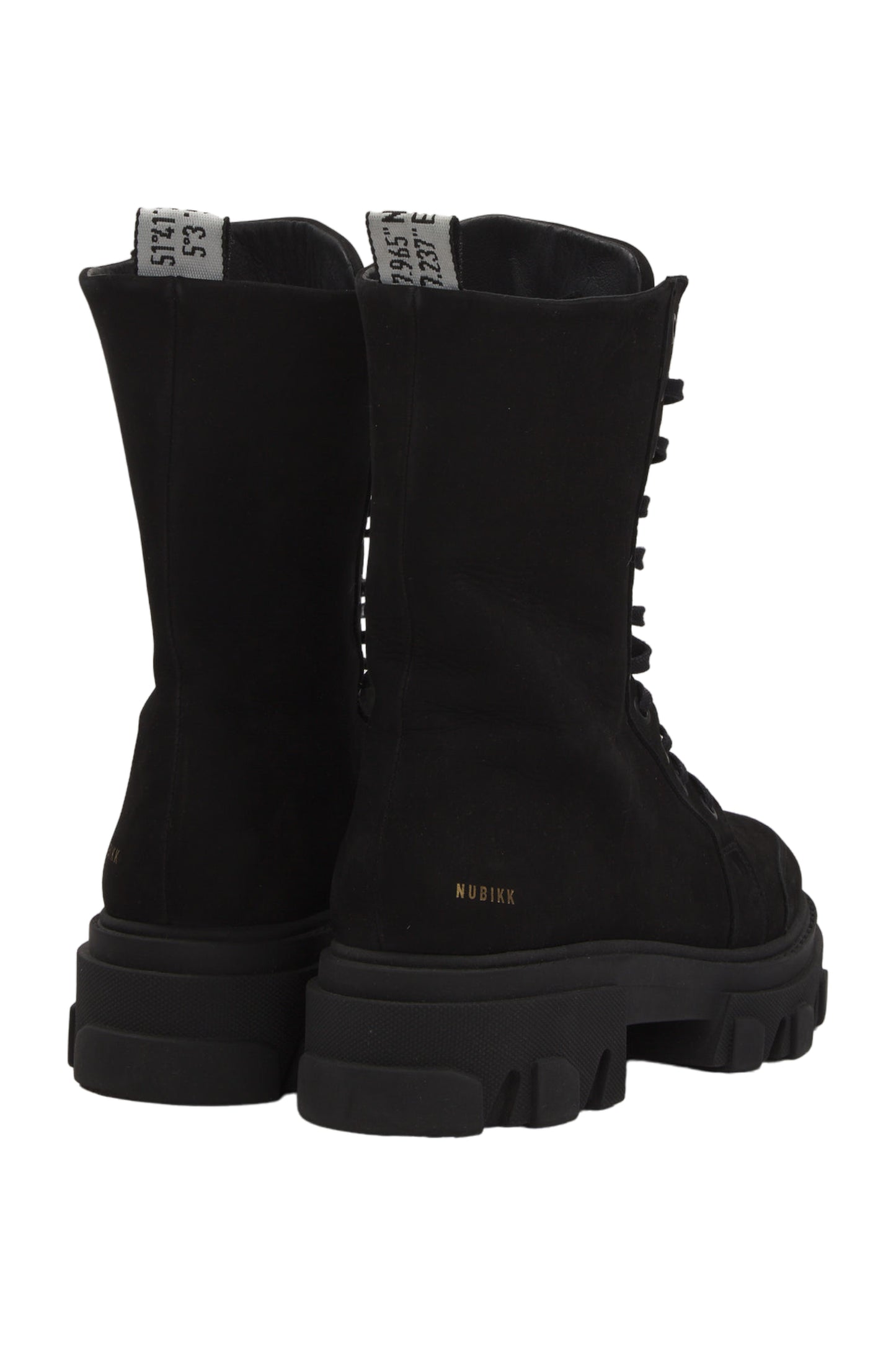 Nubikk Schnürstiefeletten Size 40 Schwarz