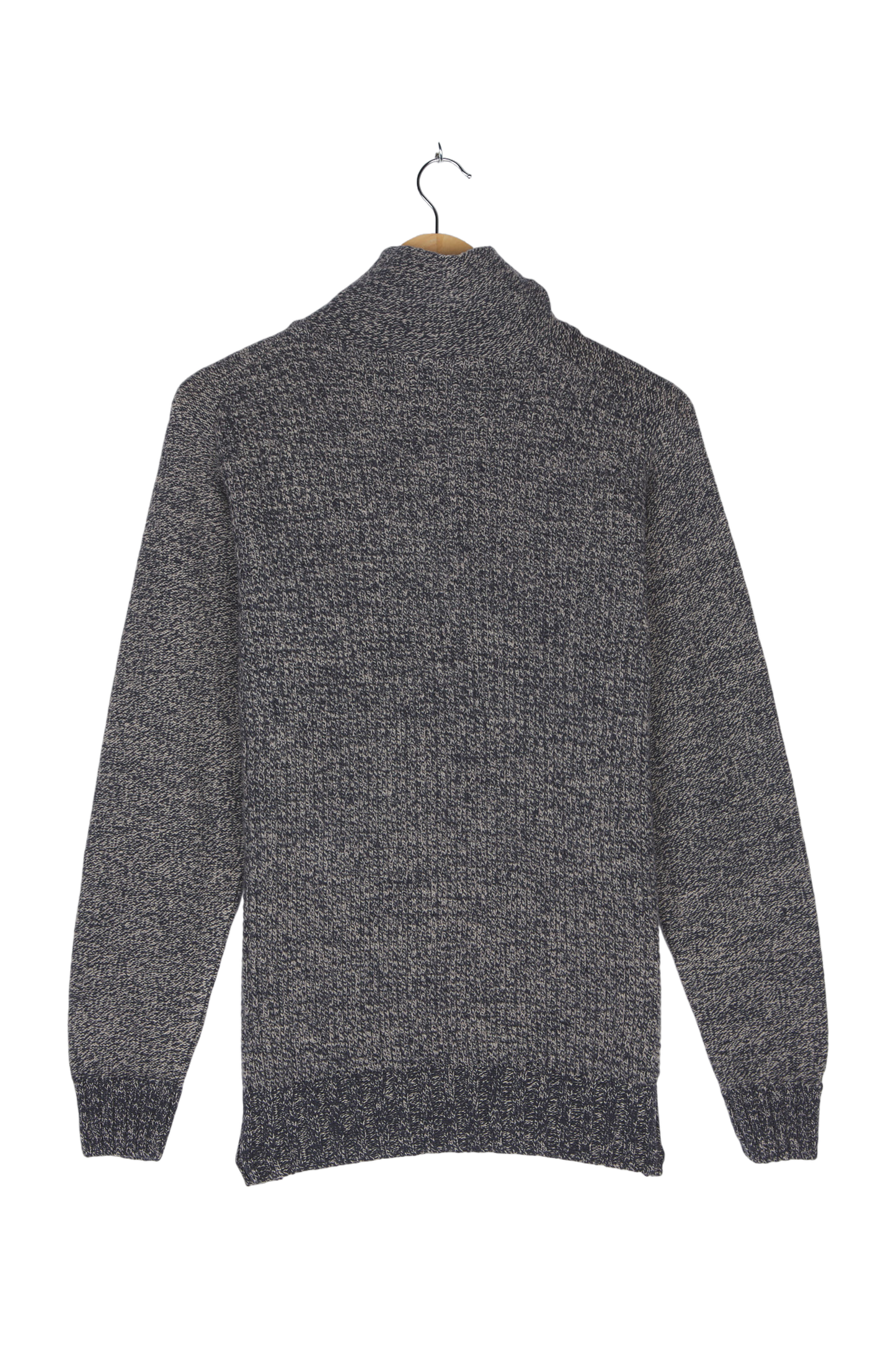 BISPEN WOOL ZIP NECK