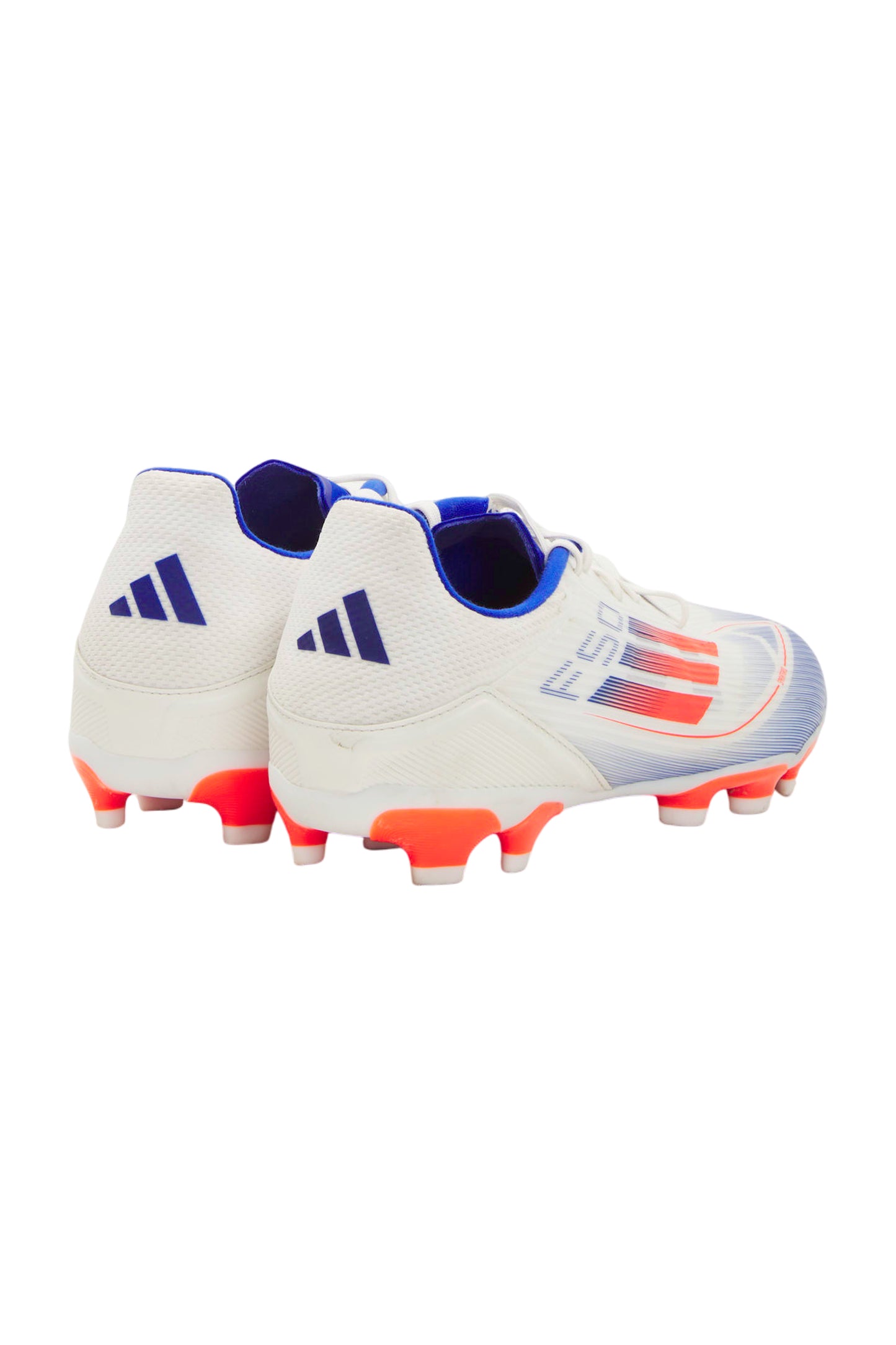 adidas F50 League Herren Fußballschuhe - Cloud White/Solar Red/Lucid Blue