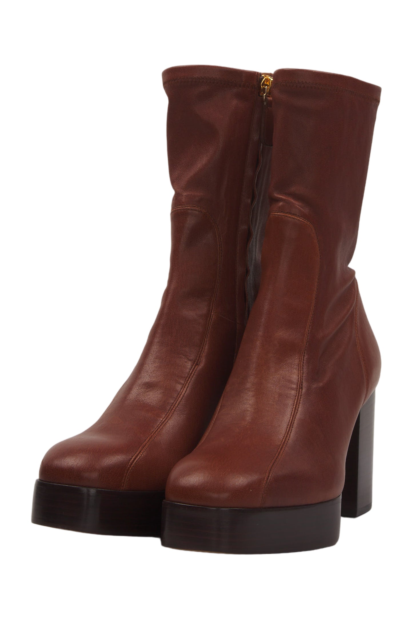 Chloé Stiefel Size 38 Bronze