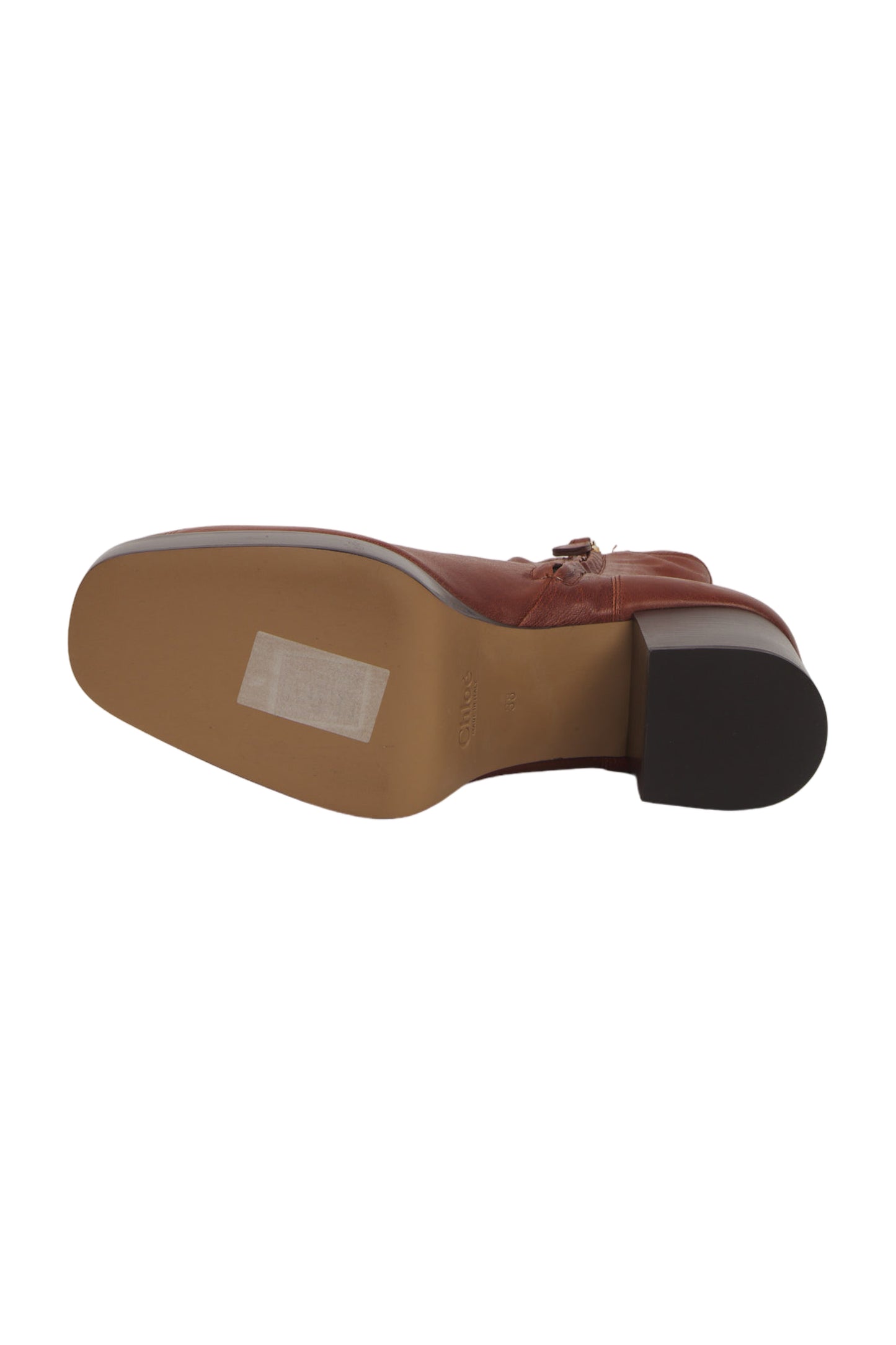 Chloé Stiefel Size 38 Bronze