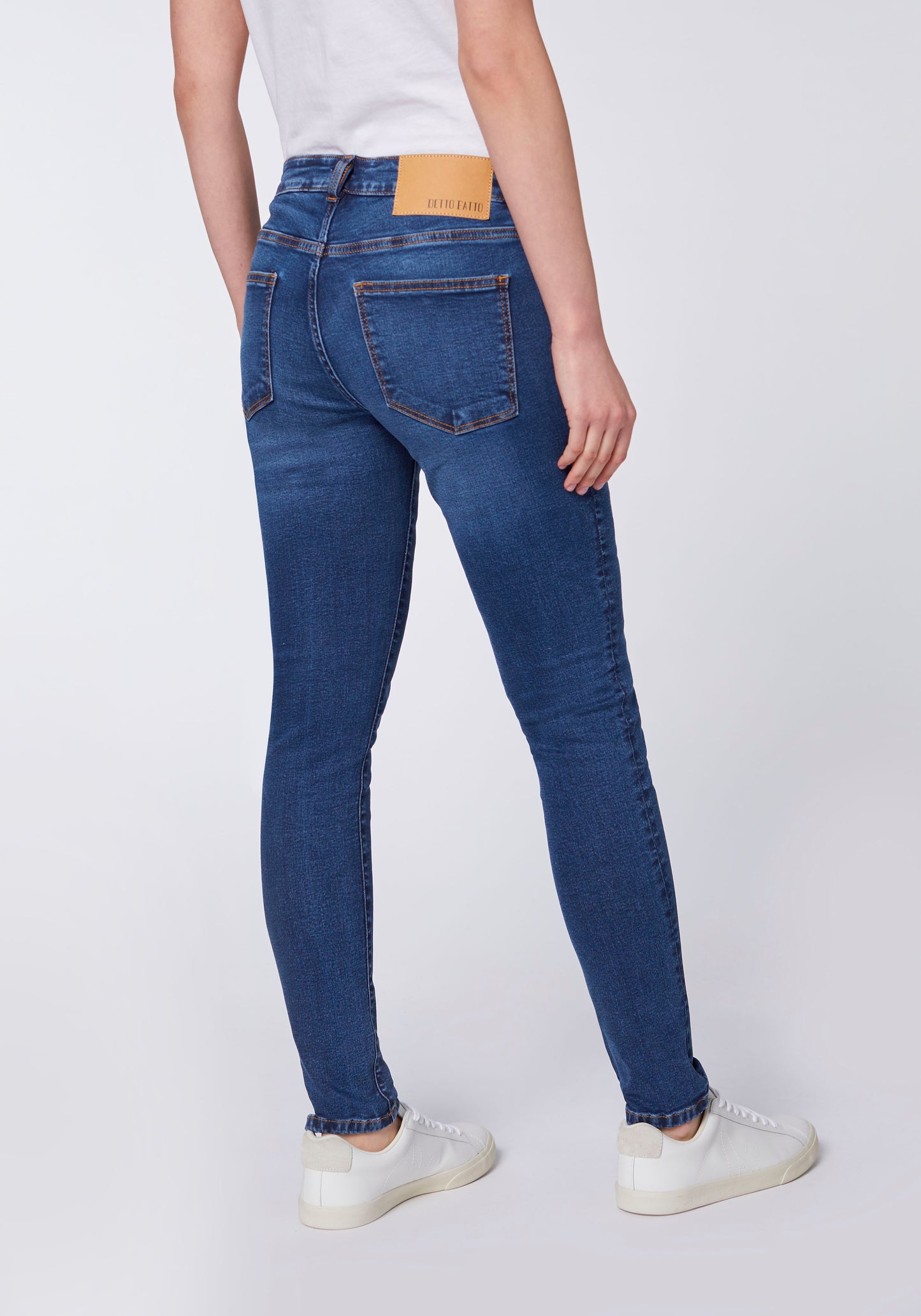 Detto Fatto Detto Fatto Woman Medium Waist Skinny Women, Jeans, Slim Fit