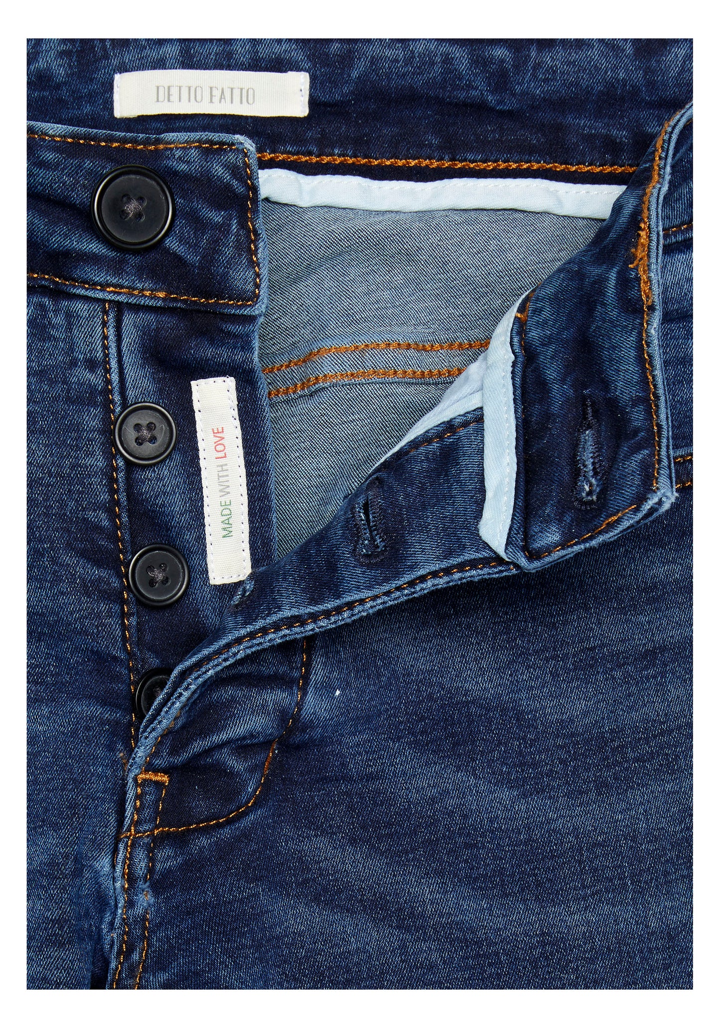 Detto Fatto Detto Fatto Woman Medium Waist Skinny Women, Jeans, Slim Fit