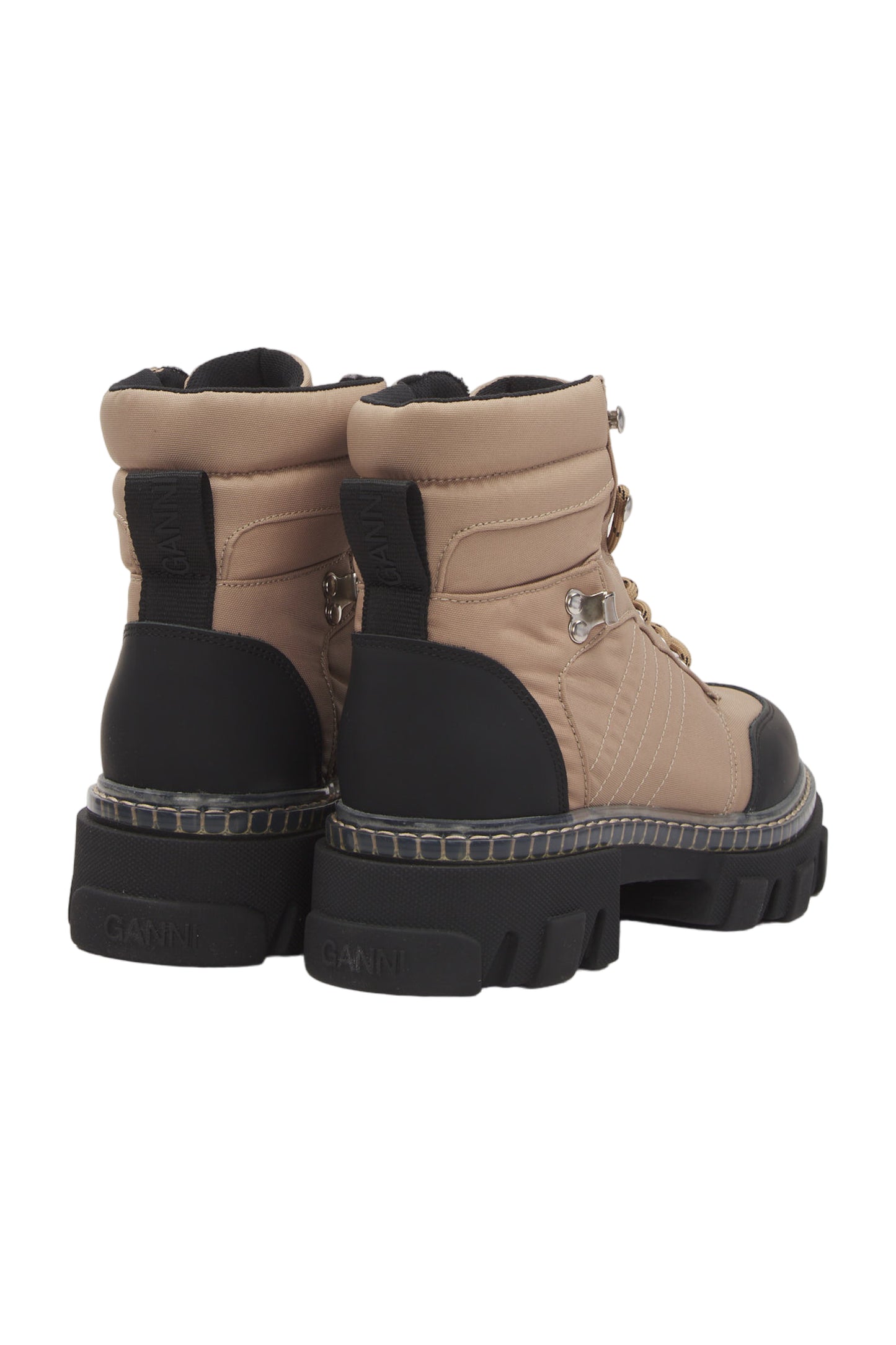 Ganni Schnürstiefeletten Size 39 Braun