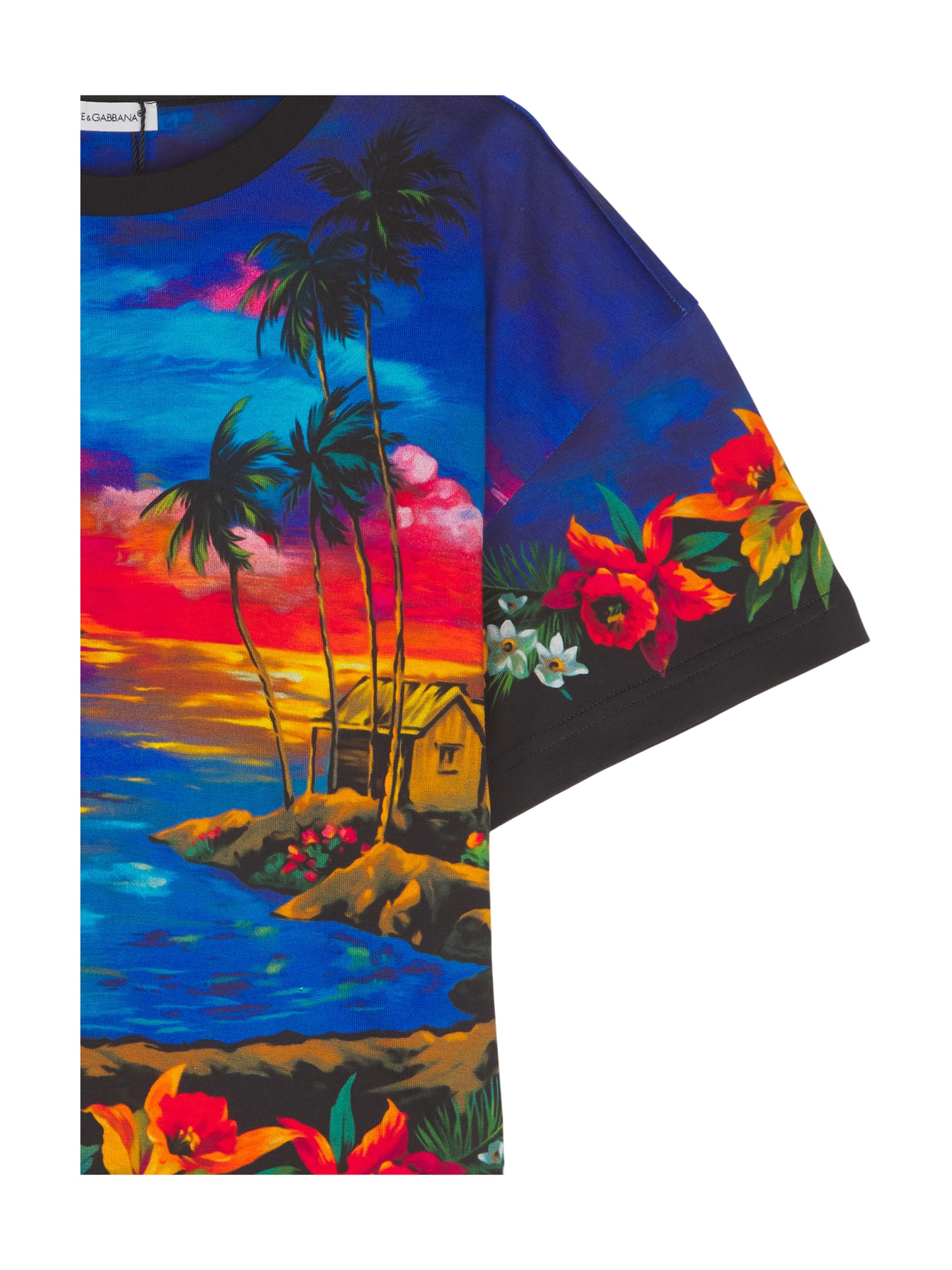Dolce & Gabbana T-Shirt Shirt Tropisch