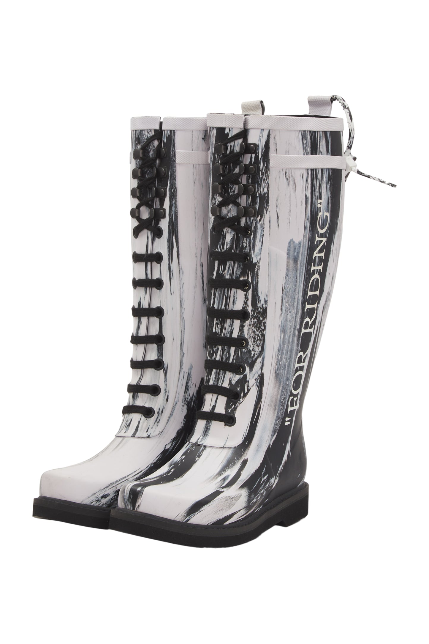 Off-White Schnürstiefel Size 38 Mischfarben