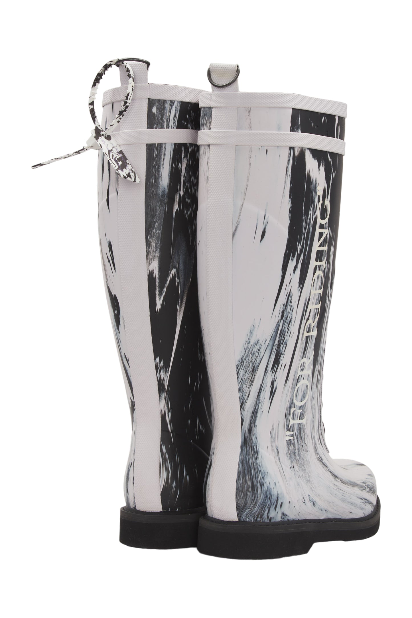 Off-White Schnürstiefel Size 38 Mischfarben