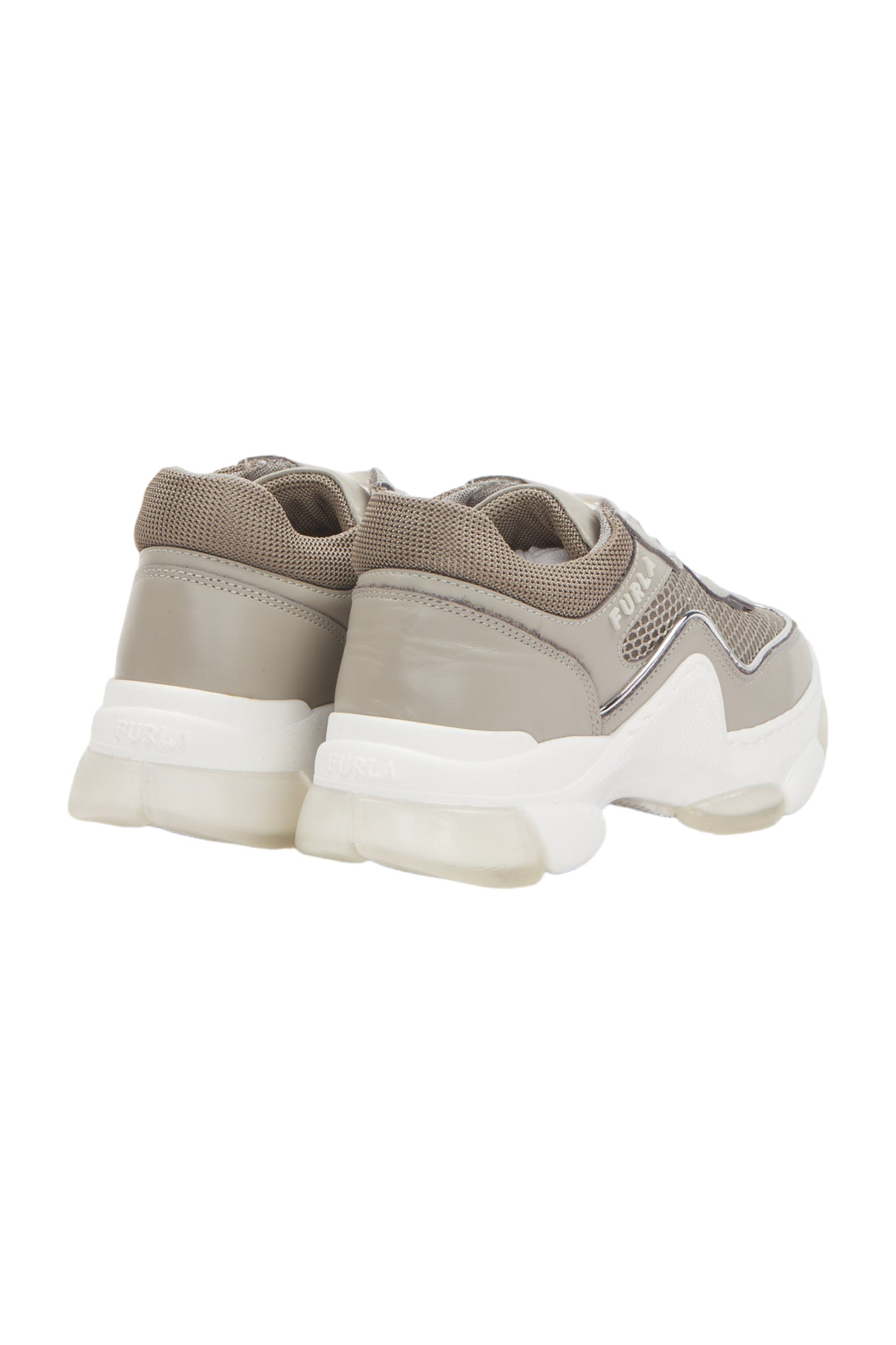 Furla WONDERFURLA Sneaker Size 38 Grau
