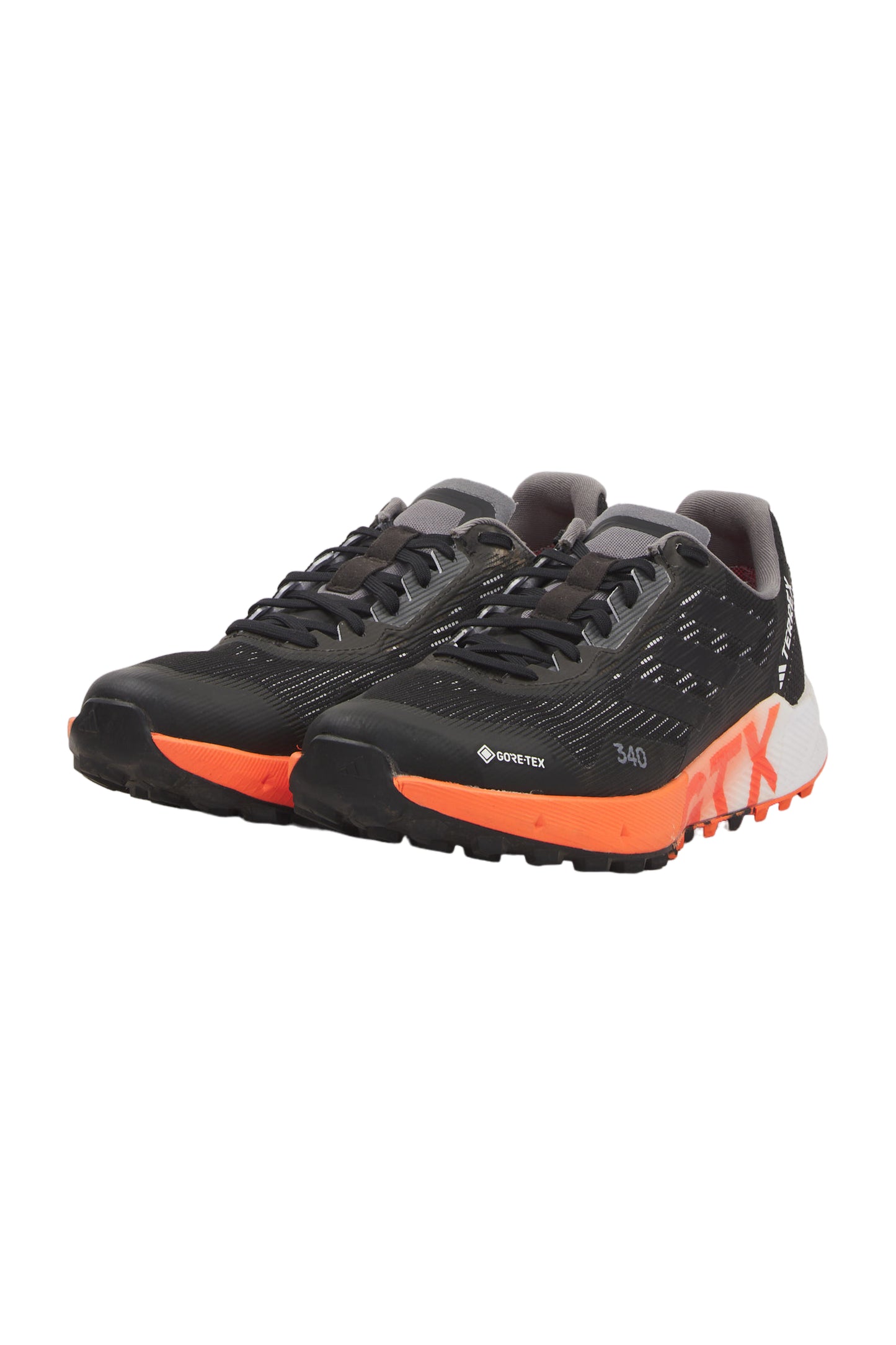 Adidas Terrex Agravic Flow 2 Goretex Herren Laufschuhe - Schwarz/Orange