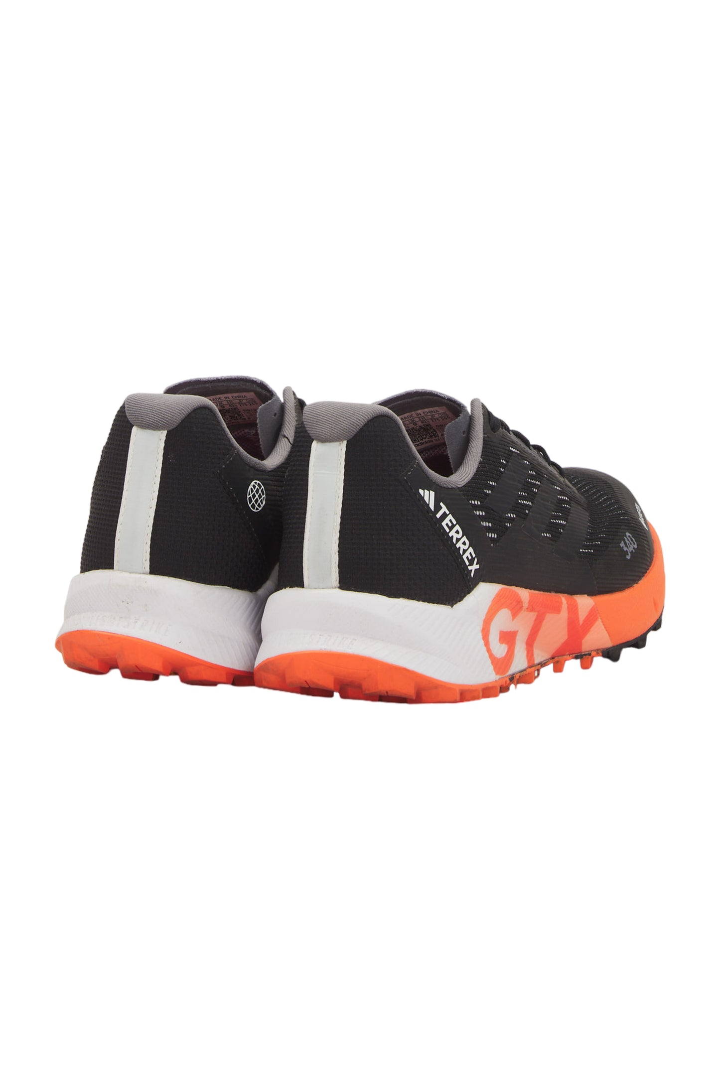 Adidas Terrex Agravic Flow 2 Goretex Herren Laufschuhe - Schwarz/Orange