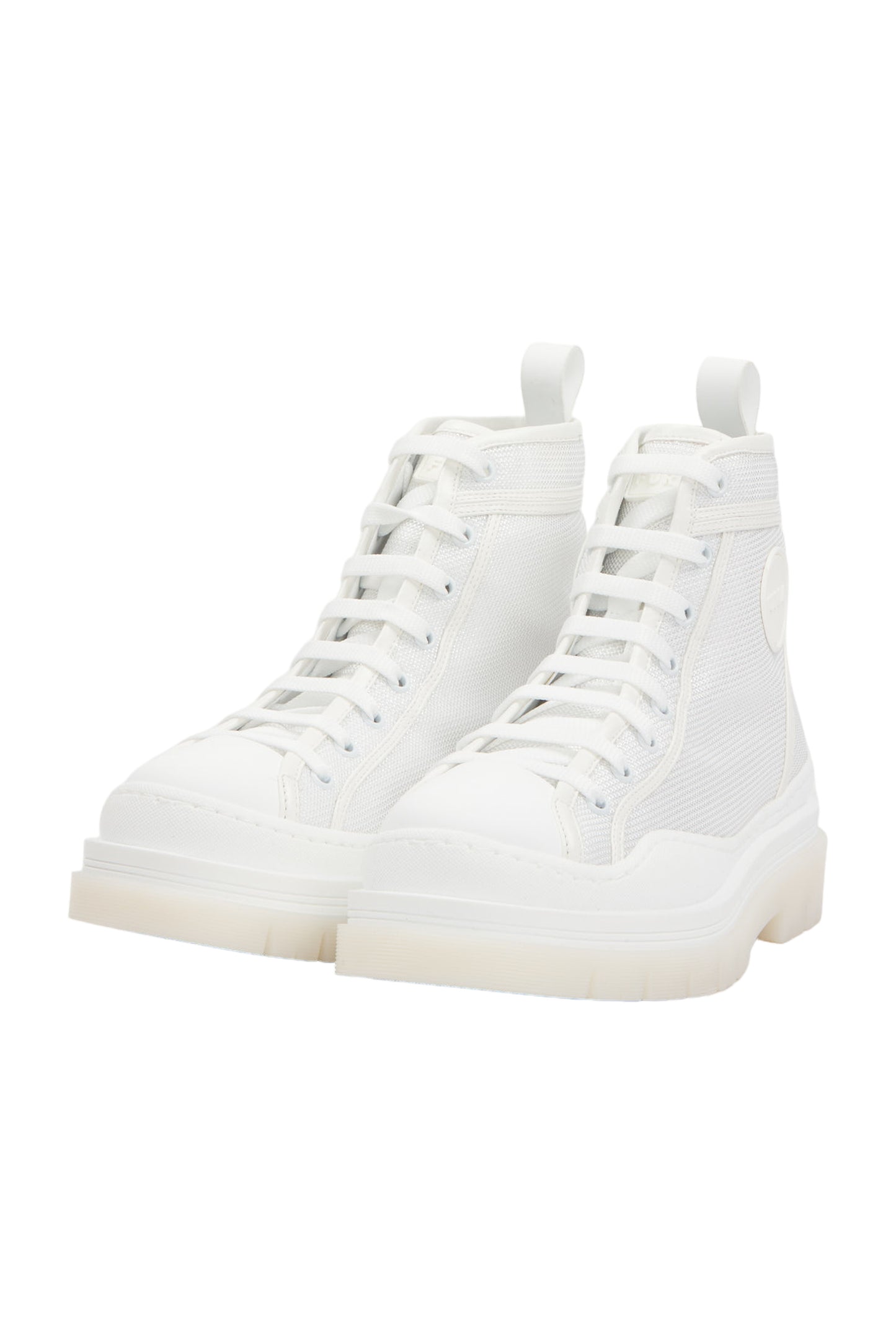 Furla Hyke Schnürstiefeletten Size 37 Weiß