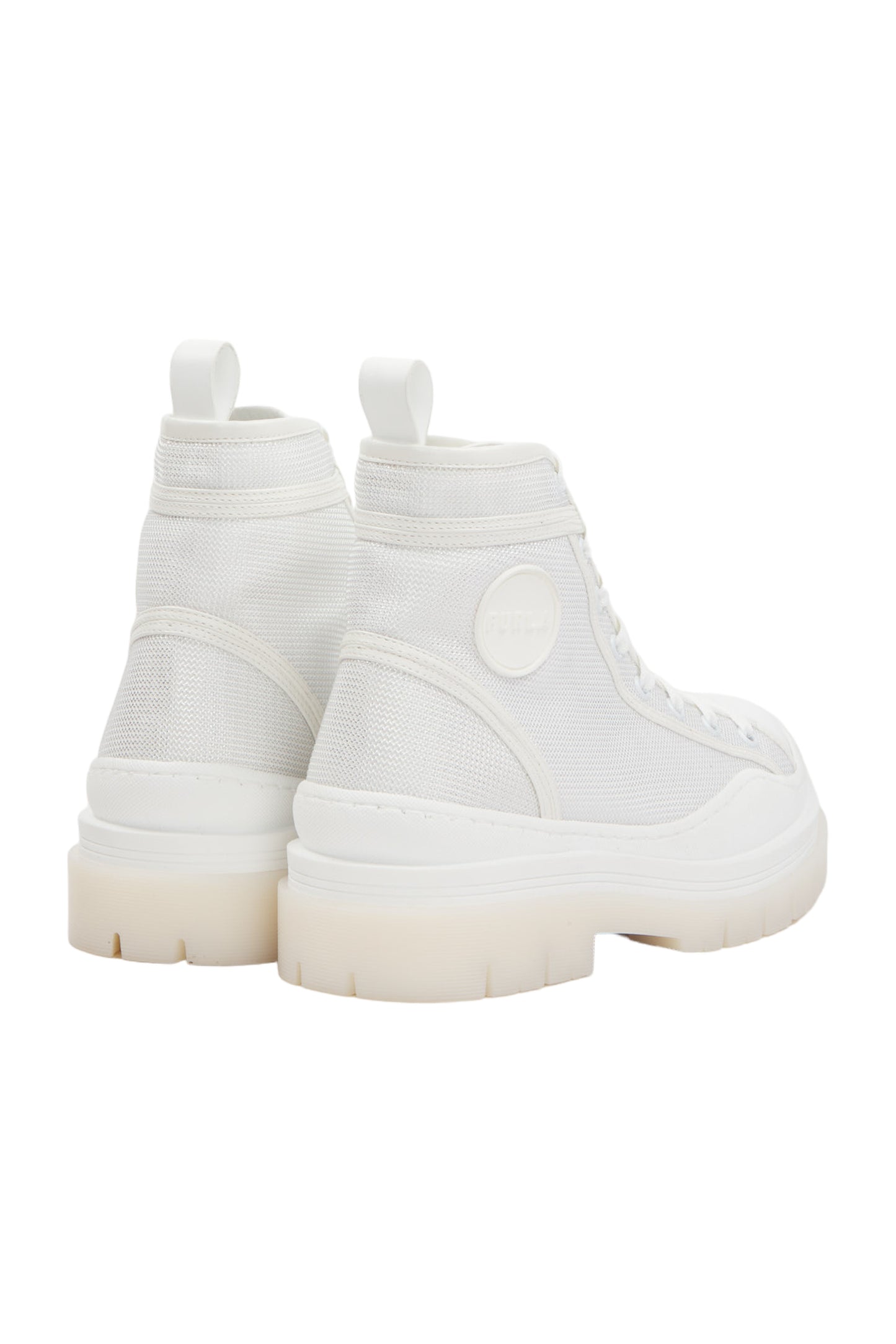 Furla Hyke Schnürstiefeletten Size 37 Weiß