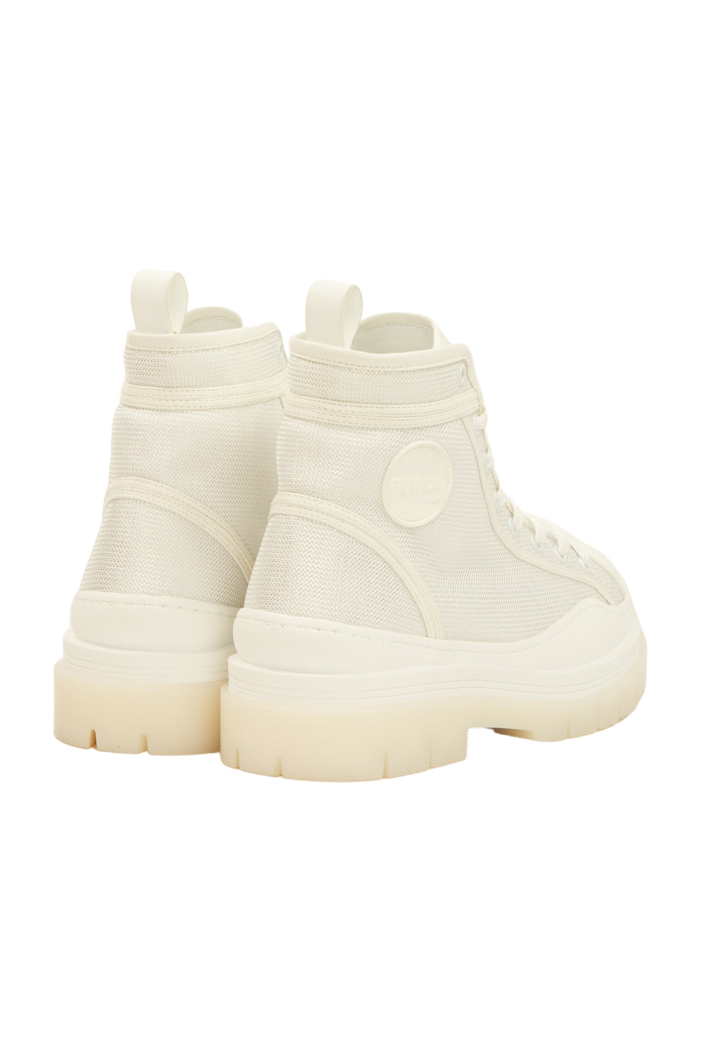 Furla Hyke Schnürstiefeletten Size 37 Weiß