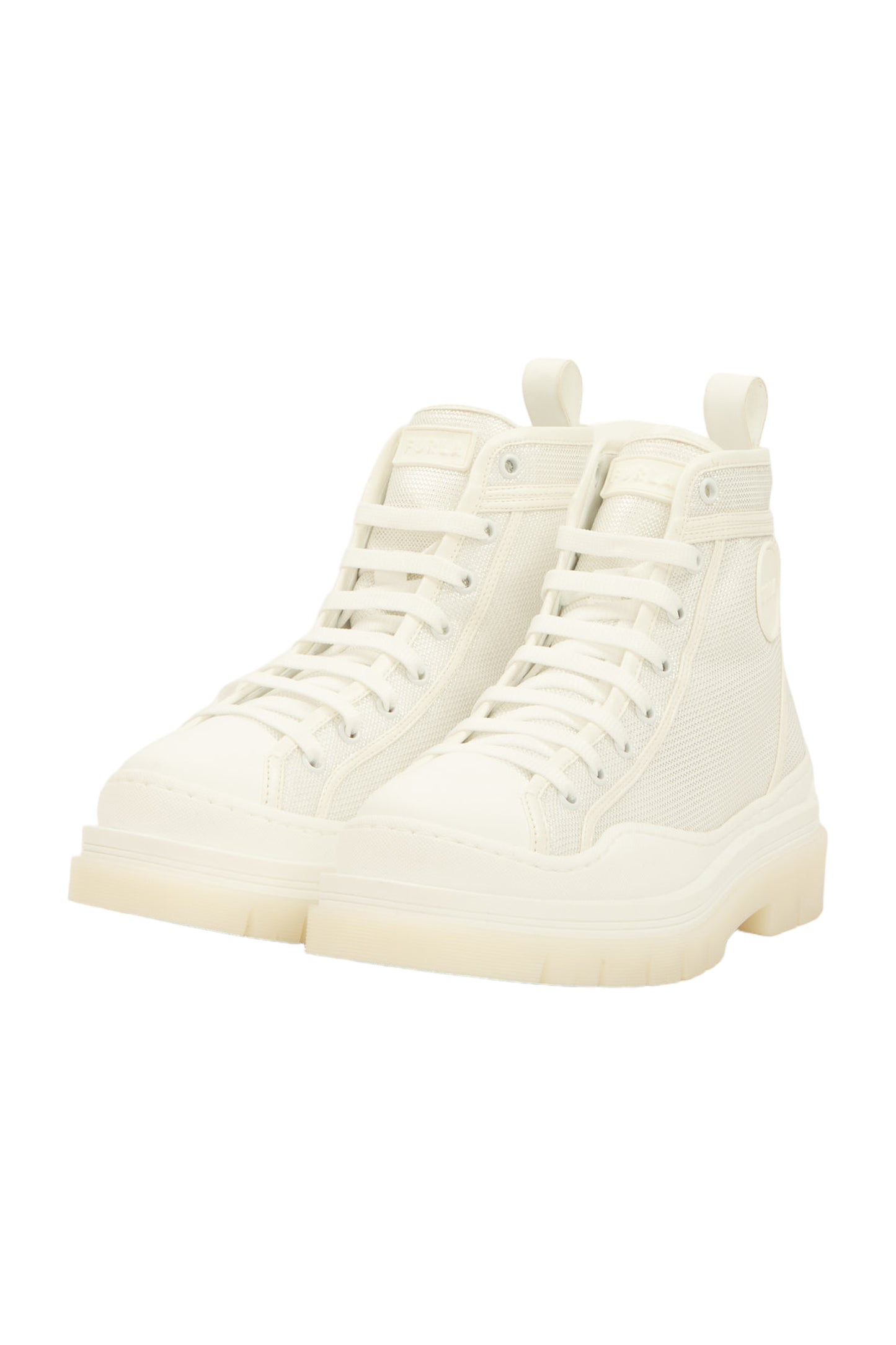 Furla Hyke Schnürstiefeletten Size 37 Weiß