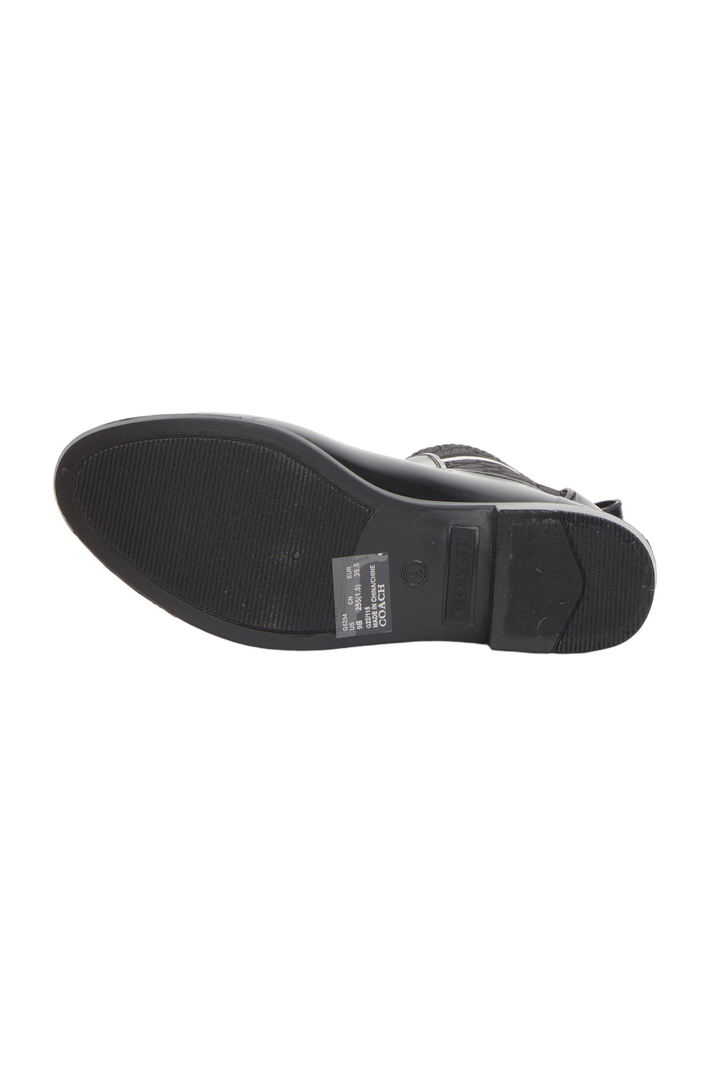 Coach Gummistiefel Rivington Size 39.5 Schwarz