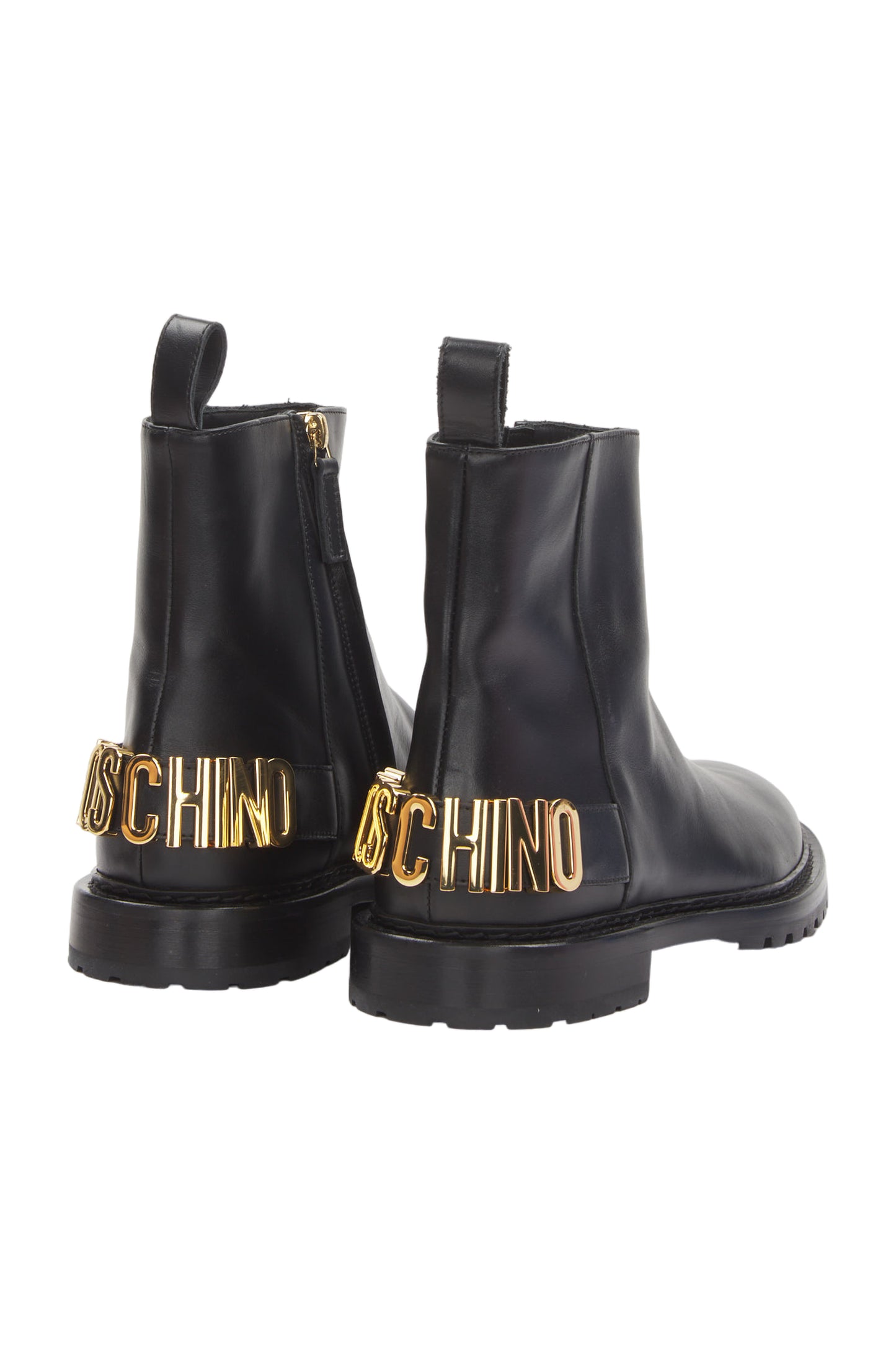 Moschino Ankle Boots Size 40 Schwarz