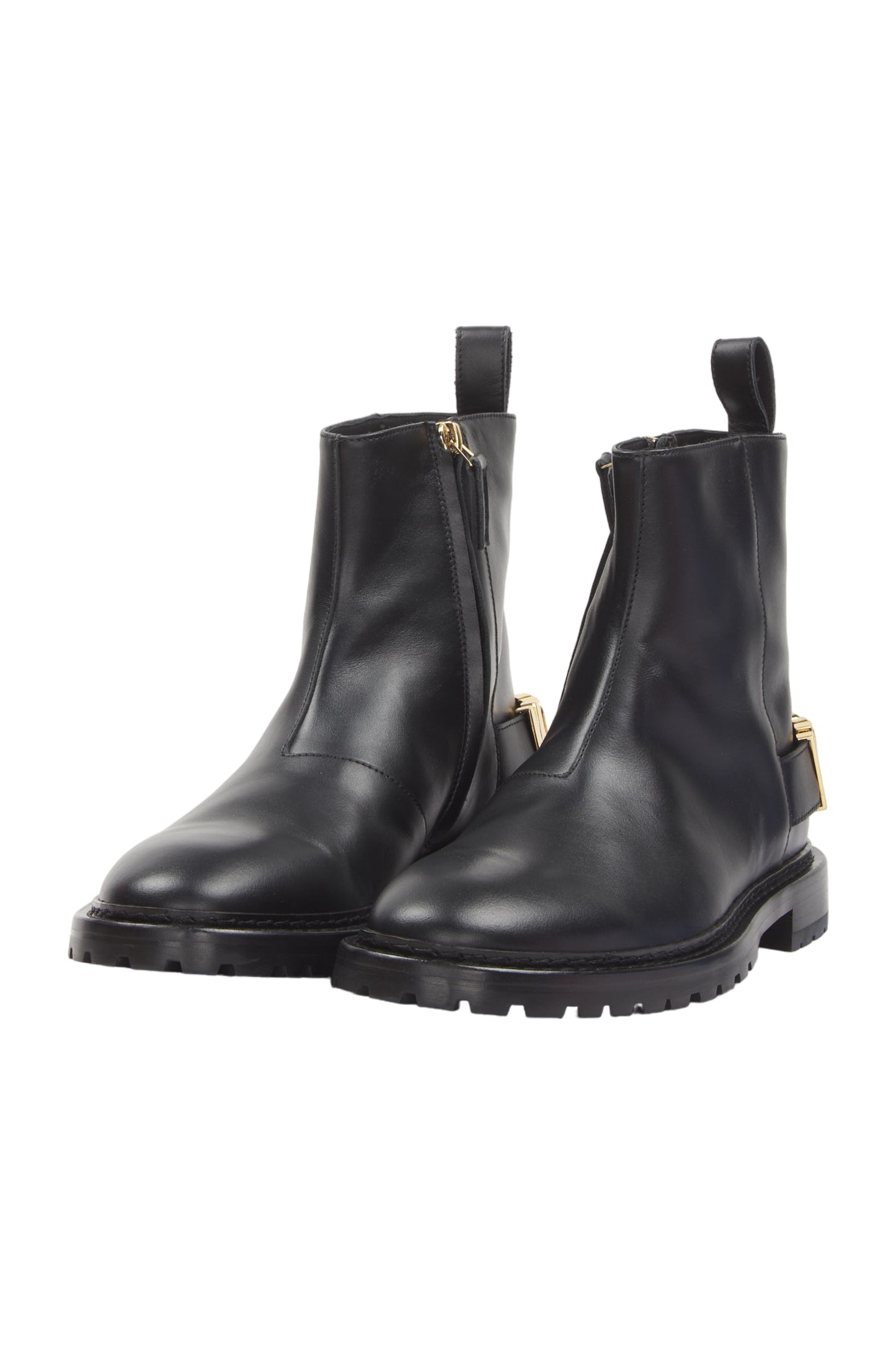 Moschino Ankle Boots Size 40 Schwarz