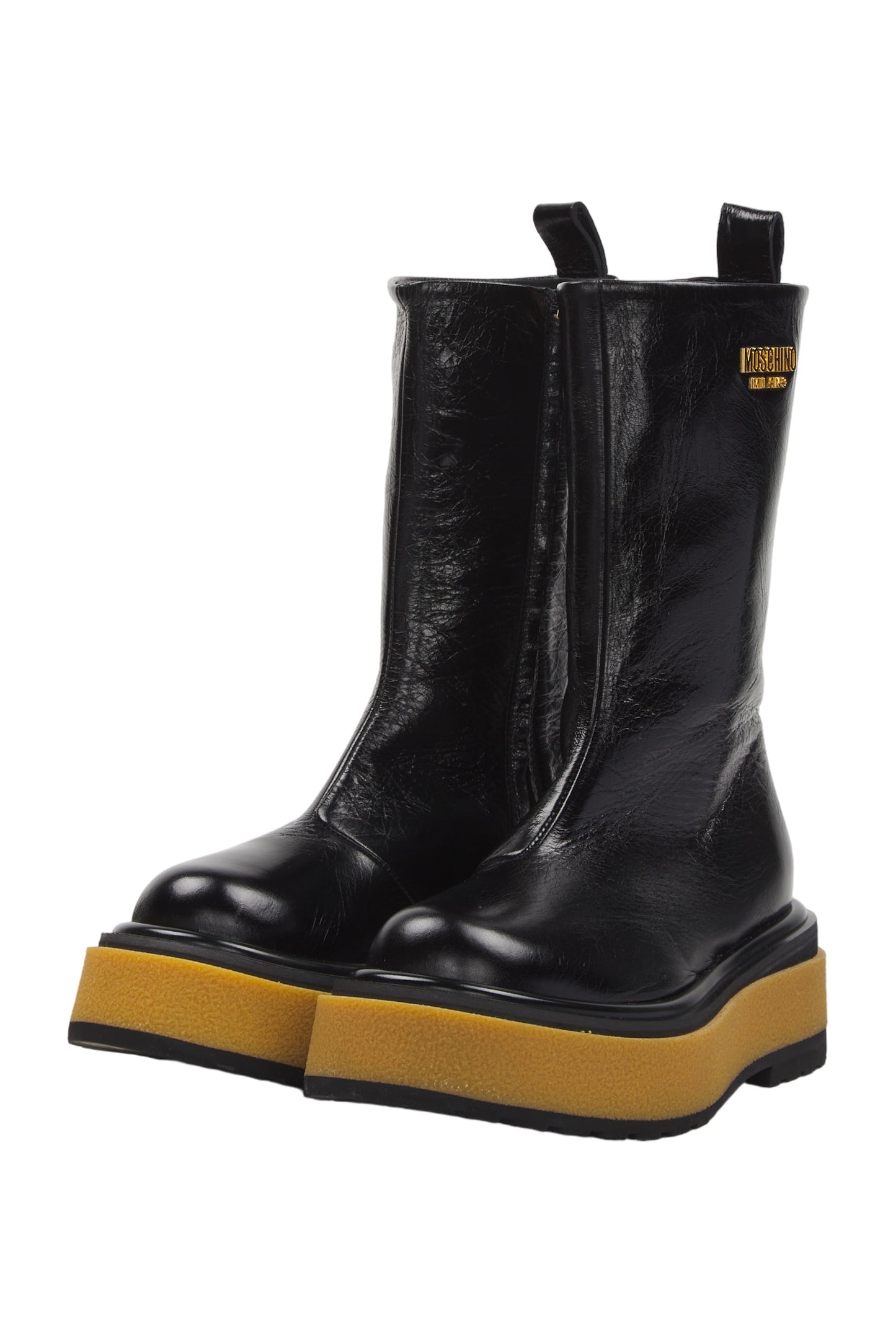 Moschino Stiefel Size 36 Schwarz