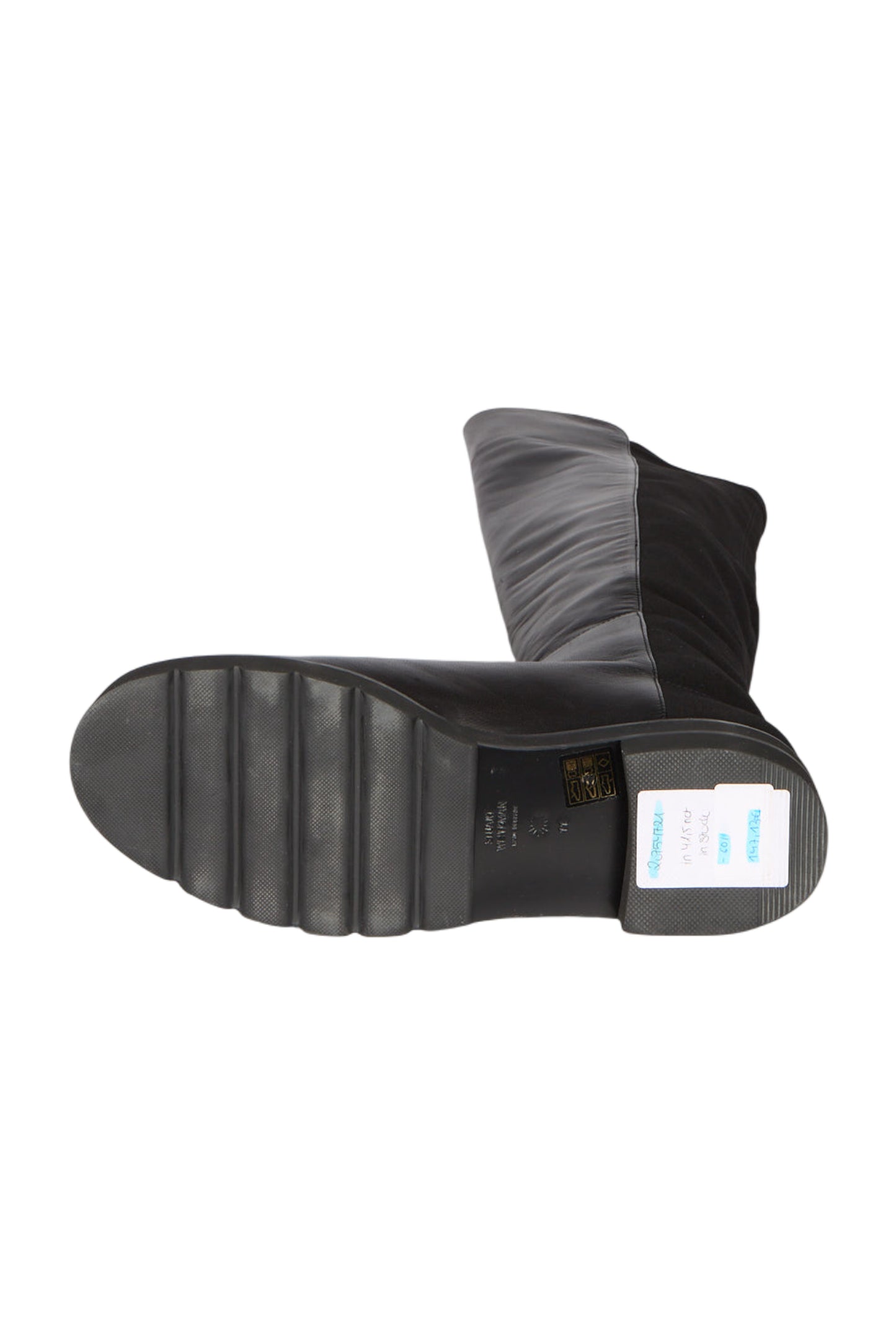 Stuart Weitzman Celia Overknees Stiefel Size 41.5 Schwarz