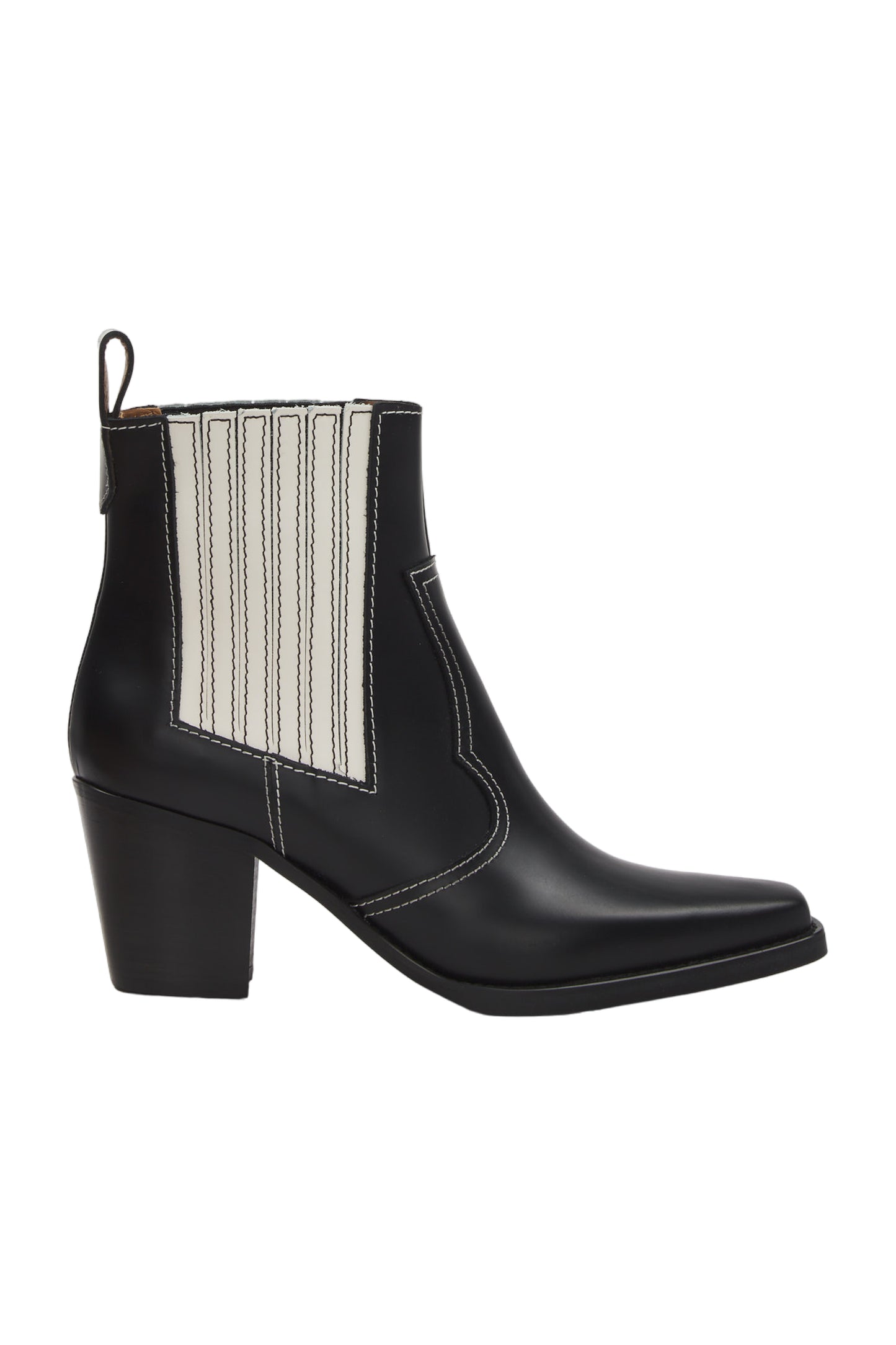 Ganni Ankle Boots Size 39 Schwarz