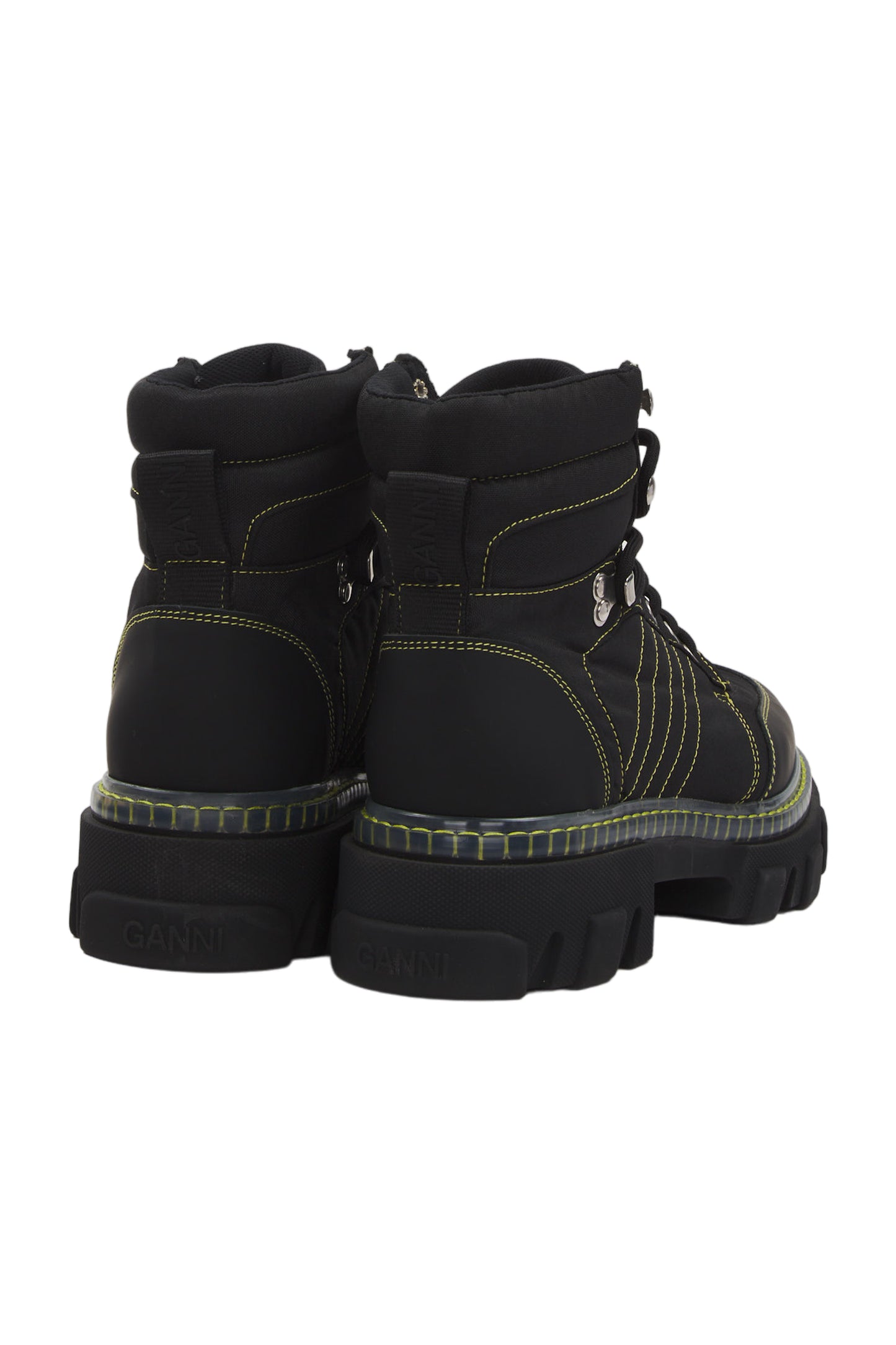 Ganni Schnürstiefeletten Size 40 Schwarz