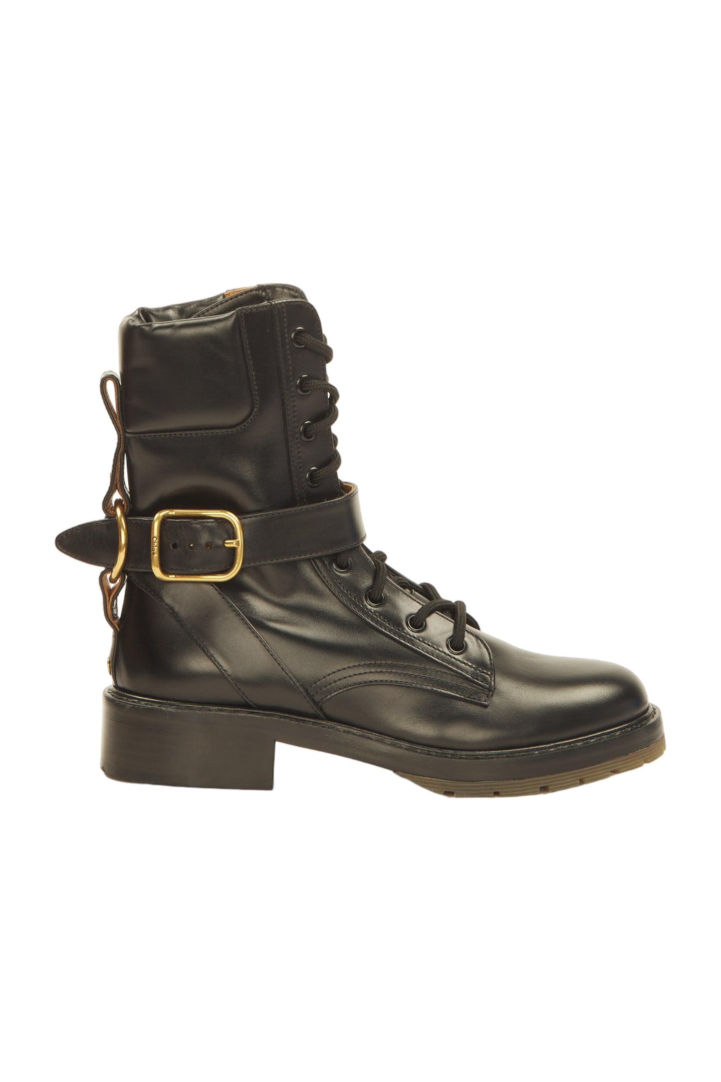 Chloé Schnürstiefeletten Size 38 Schwarz