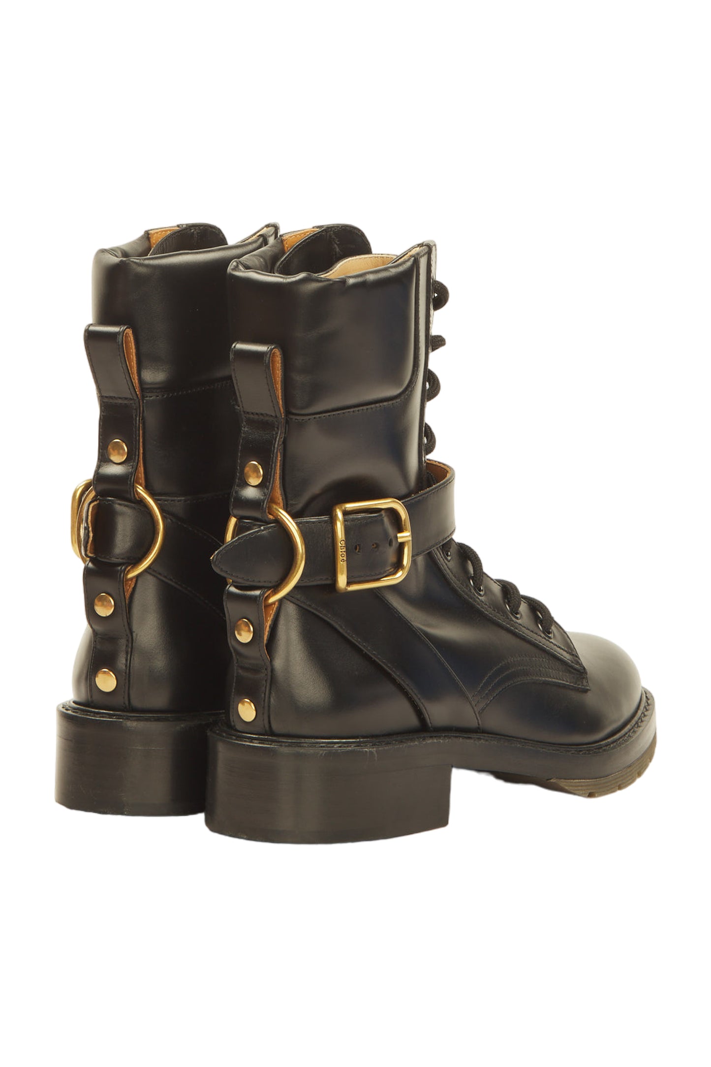 Chloé Schnürstiefeletten Size 38 Schwarz