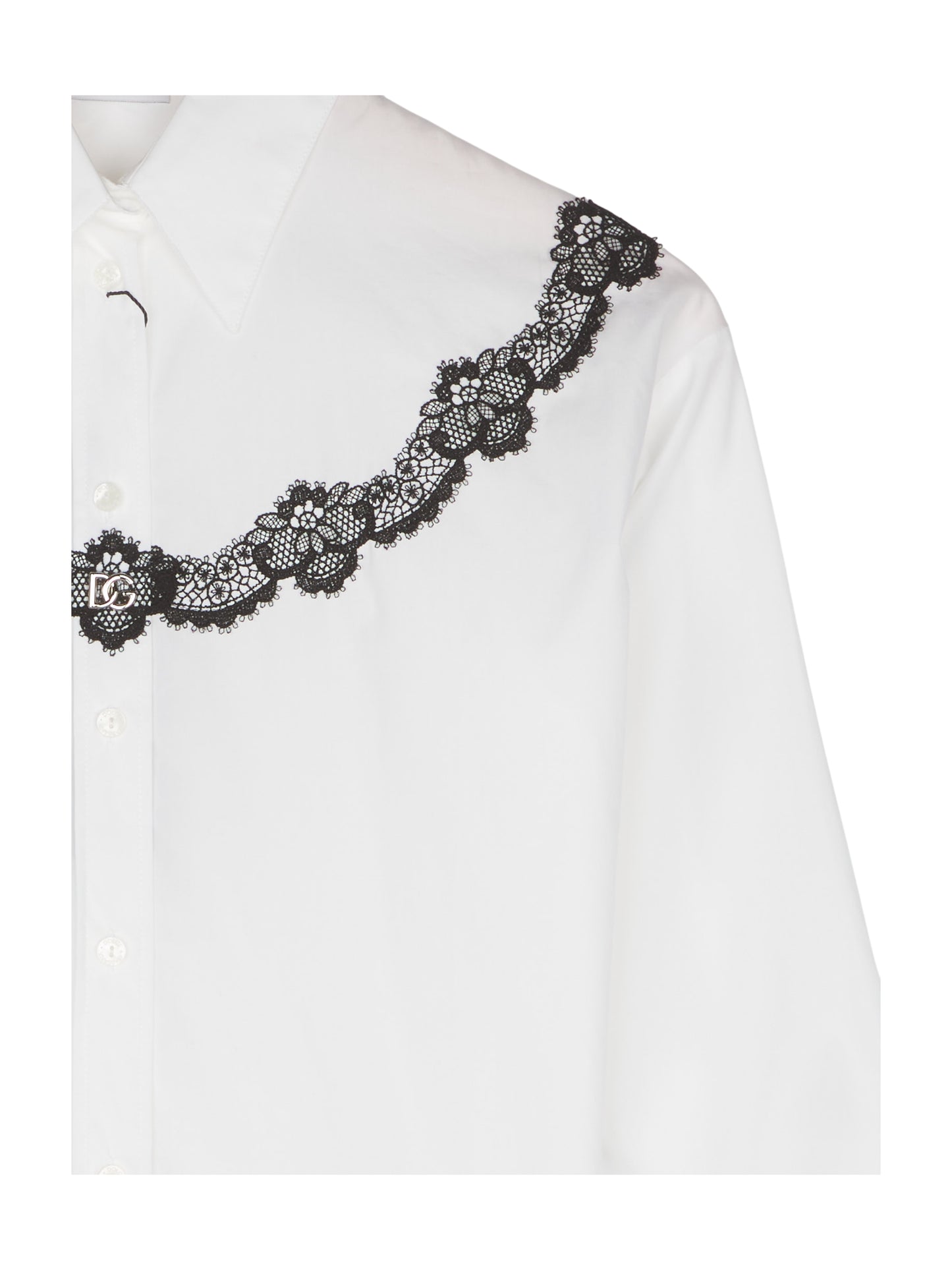 Dolce & Gabbana Bluse mit Spitze
