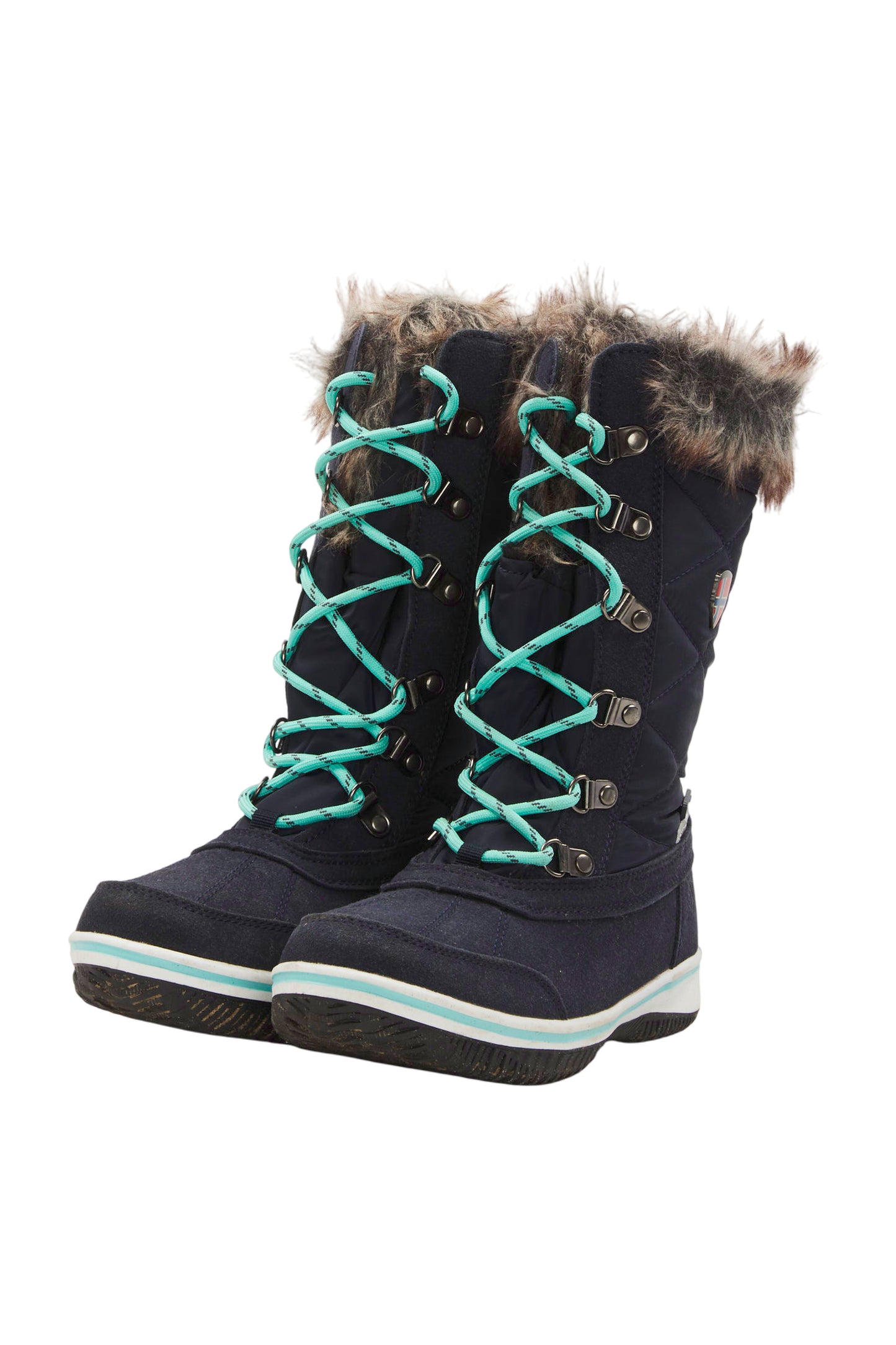 Trollkids Holmenkollen Kinder Winterstiefel - Blau