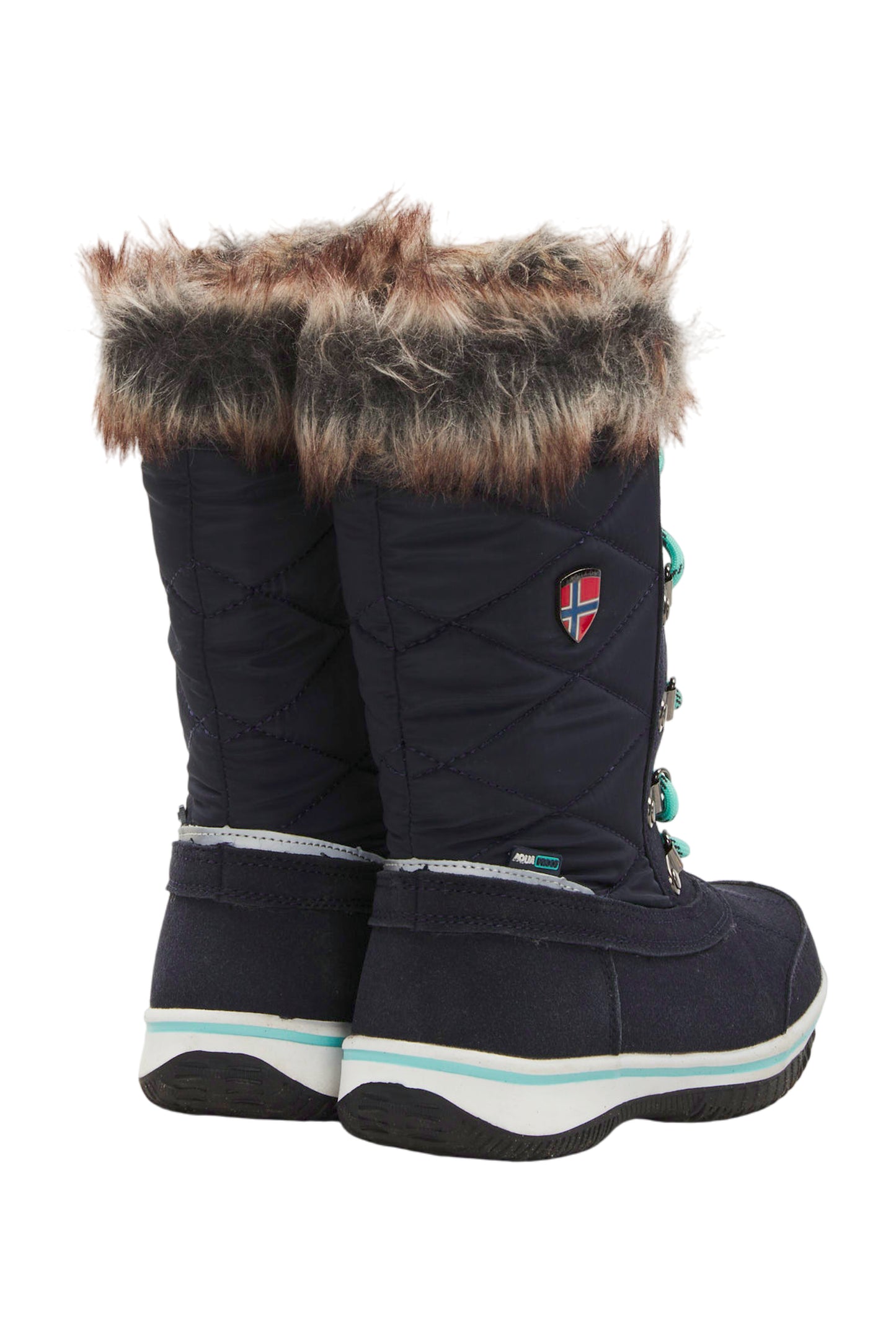 Trollkids Holmenkollen Kinder Winterstiefel - Blau