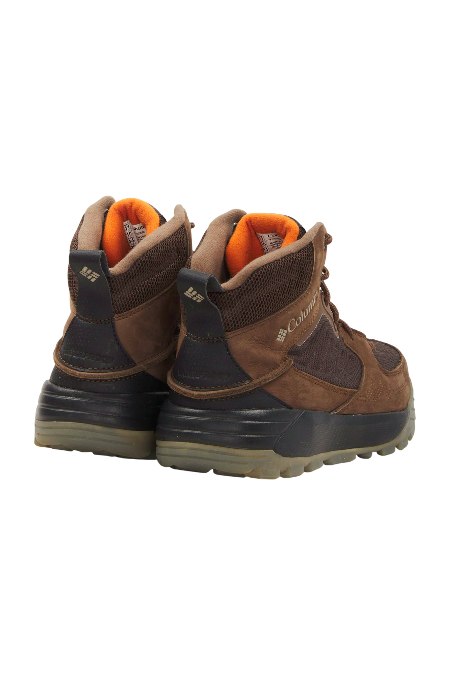 Columbia Portlander Mid Omni-Heat Wasserdichte Wanderschuhe für Herren - Bark/Desert Sun