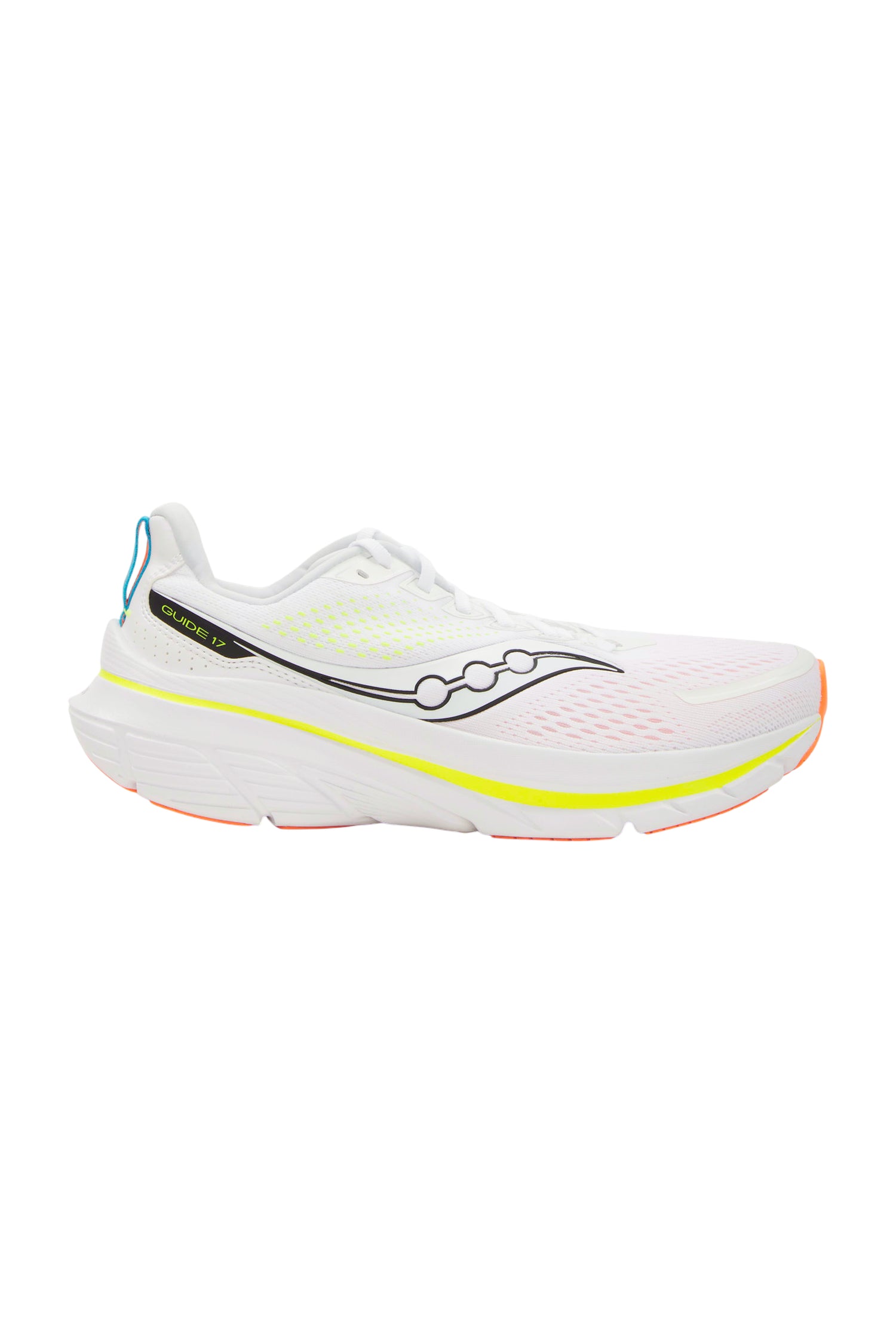 Saucony Guide 17 Herren Laufschuhe - Weiß/Schwarz