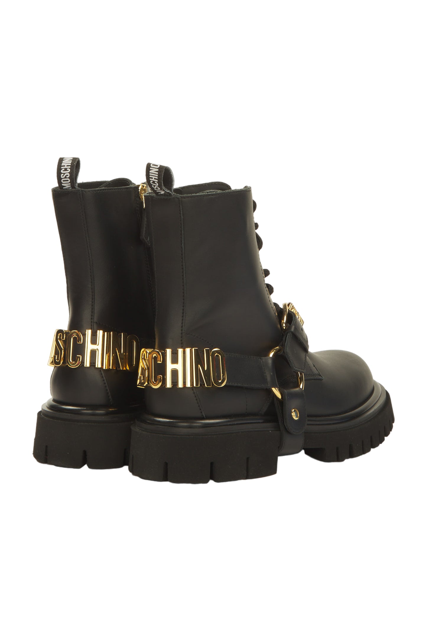 Moschino Stiefel Size 39 Schwarz
