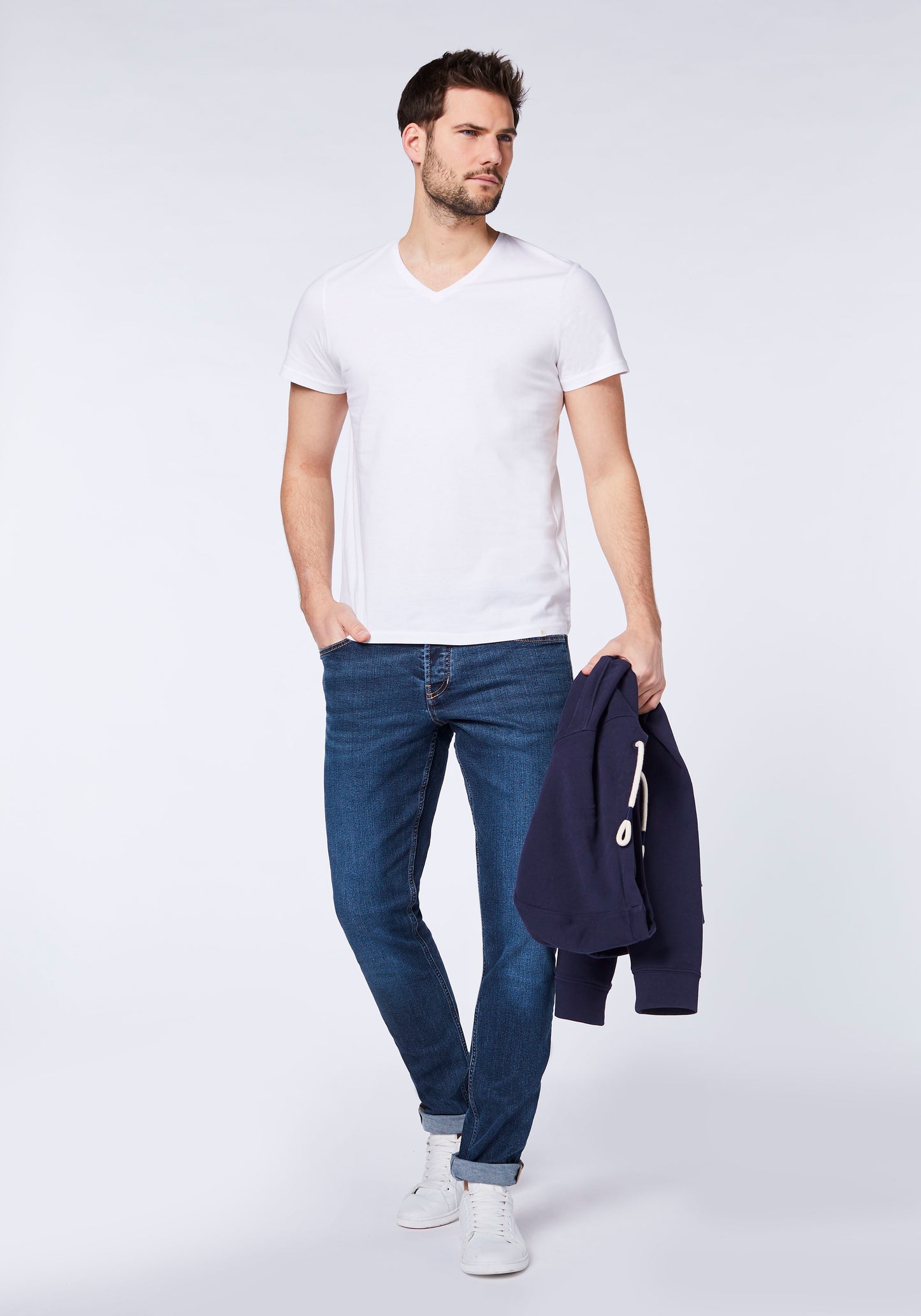 Detto Fatto Detto Fatto Man Tapered fit Men, Jeans, Comfort Fit 45 Medium Blue
