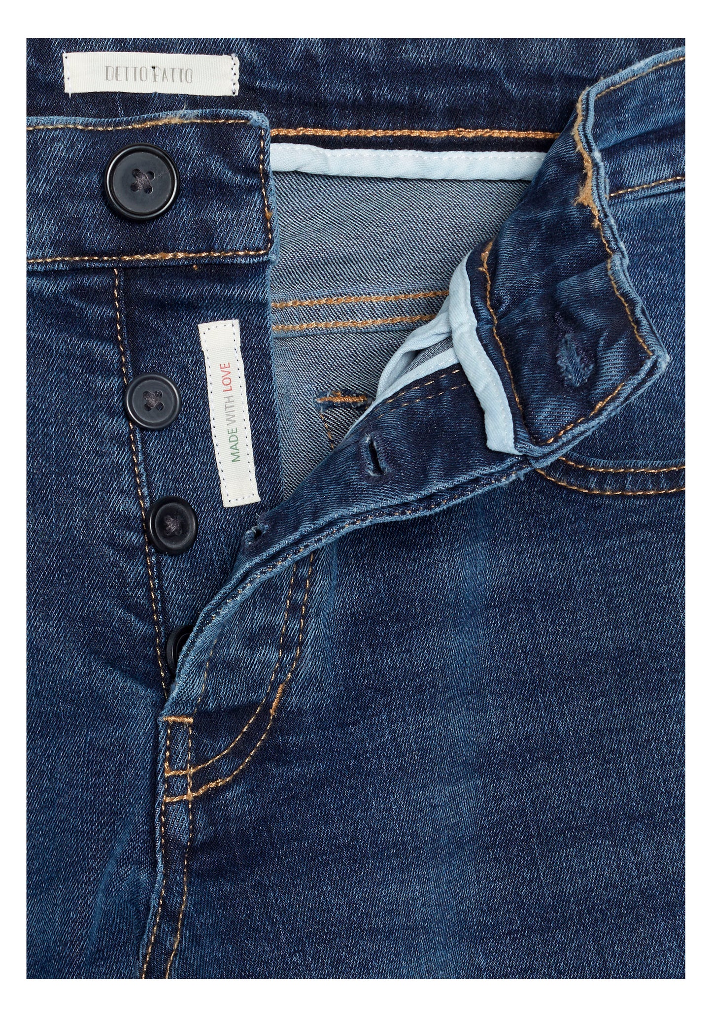 Detto Fatto Detto Fatto Man Tapered fit Men, Jeans, Comfort Fit 45 Medium Blue