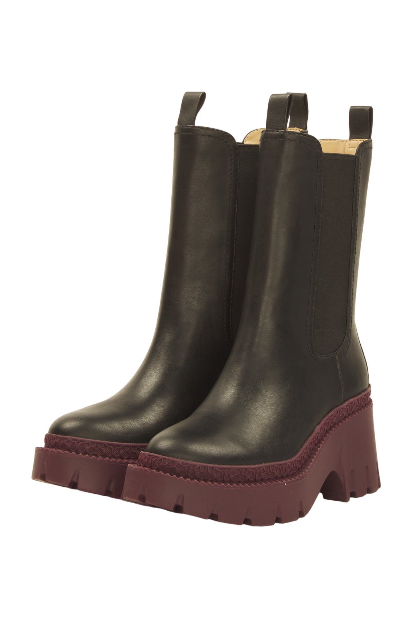 Coach Boots Size 37 Schwarz