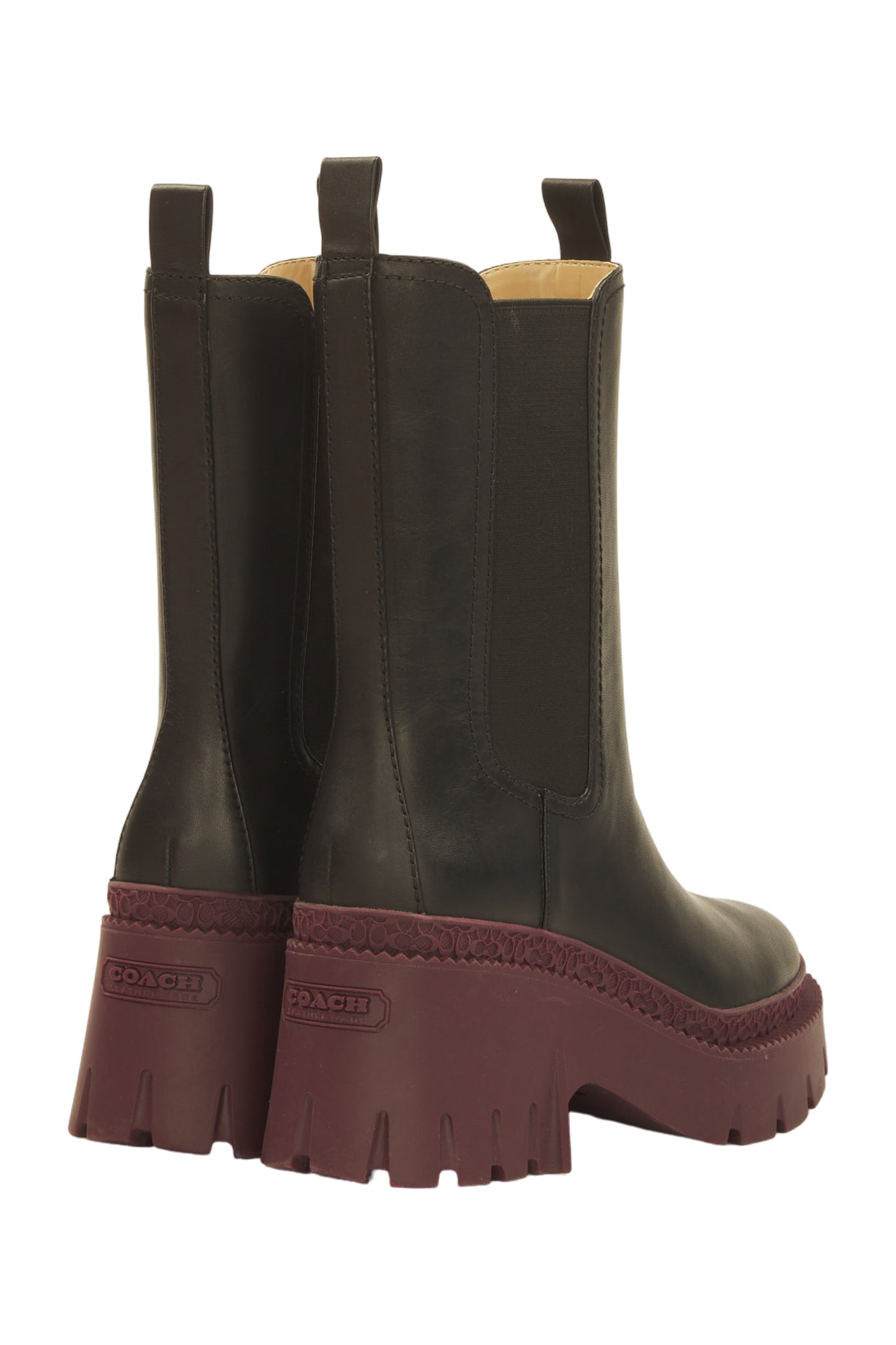 Coach Boots Size 37 Schwarz