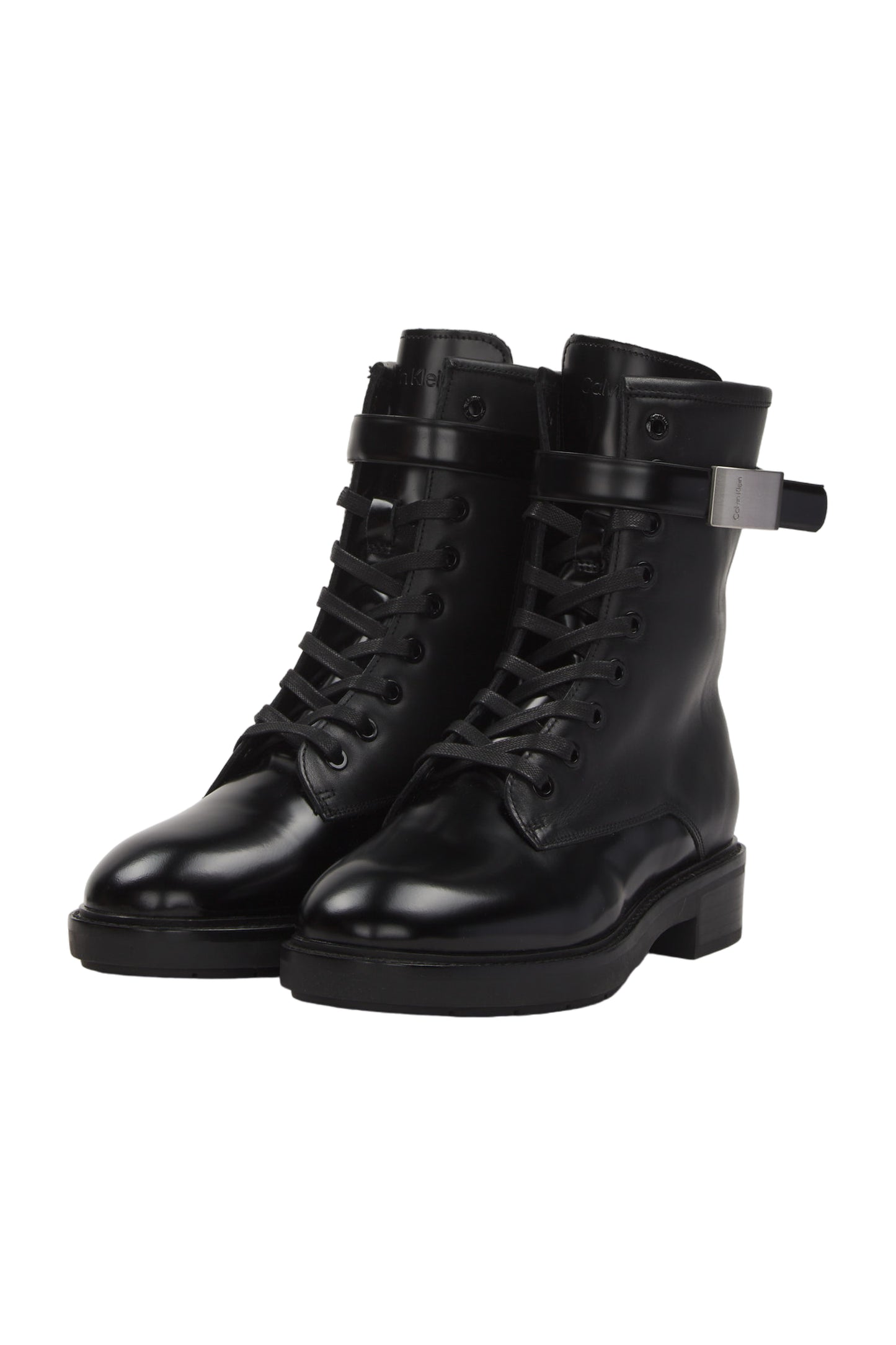 Calvin Klein Schnürstiefeletten Size 38 Schwarz