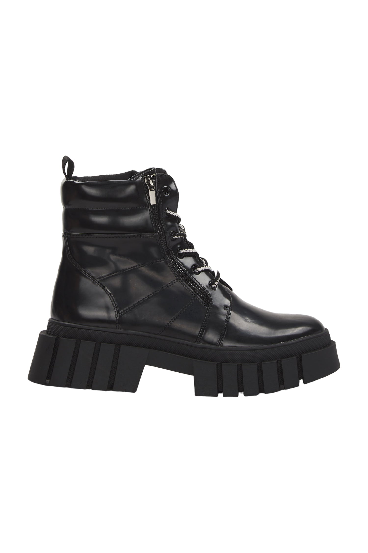 Steve Madden Schnürstiefeletten Size 40 Schwarz